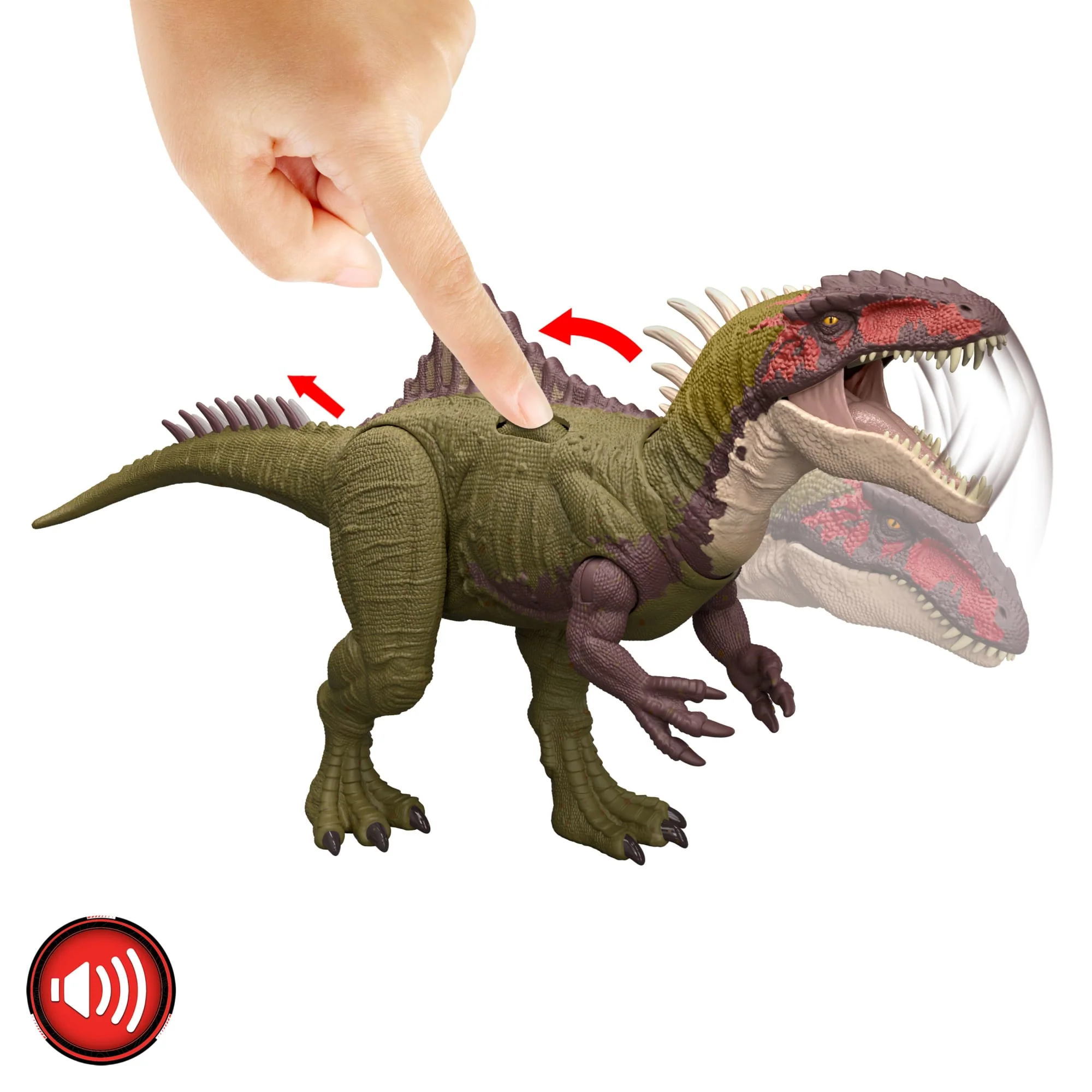 Jurassic World-Affrontement Féroce-Figurine Articulée Becklespinax - Image 5