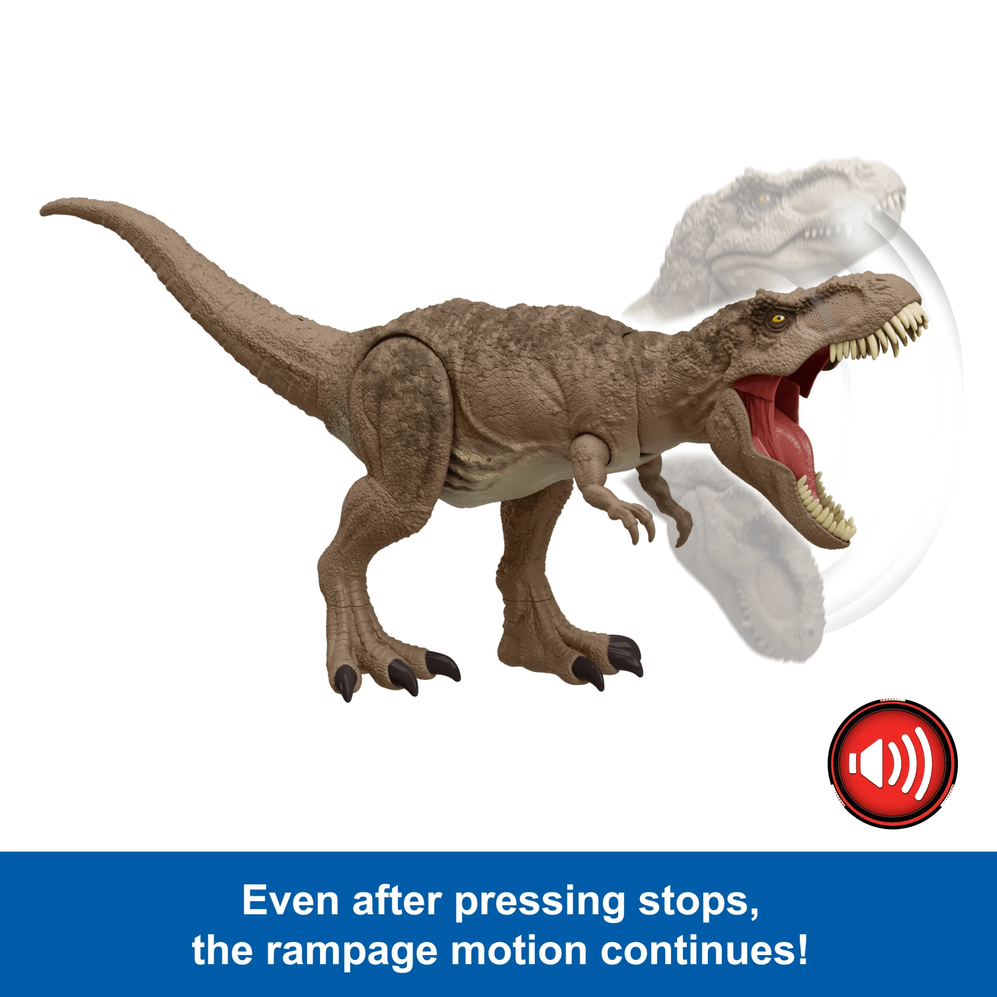 Jurassic World Chaos Theory All-Out Attack Tyrannosaurus Rex Dinosaur Action Figure Toy - Image 5