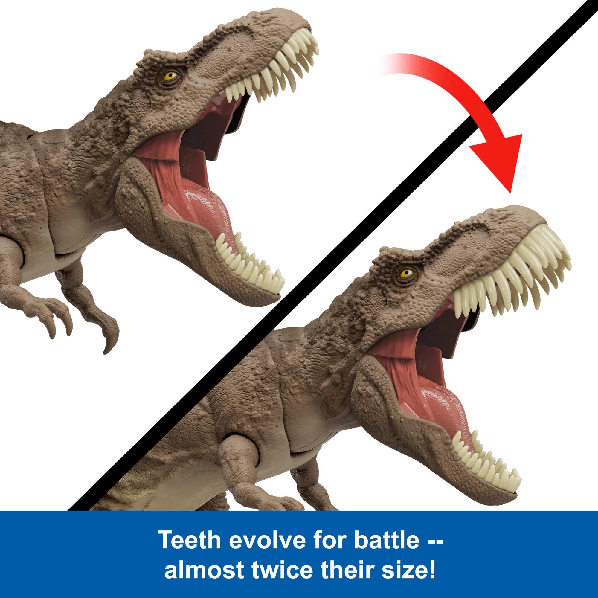 Jurassic World Chaos Theory All-Out Attack Tyrannosaurus Rex Dinosaur Action Figure Toy - Image 6
