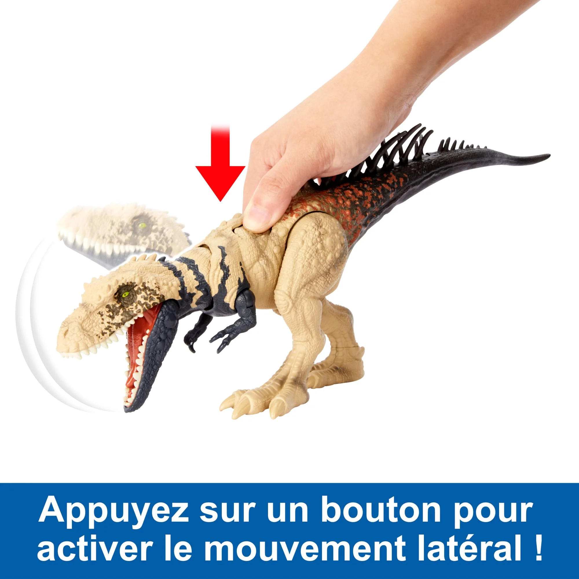 Jurassic World - Bistahieversor Mega Action - Figurine Dinosaure - 4 Ans Et + - Image 2