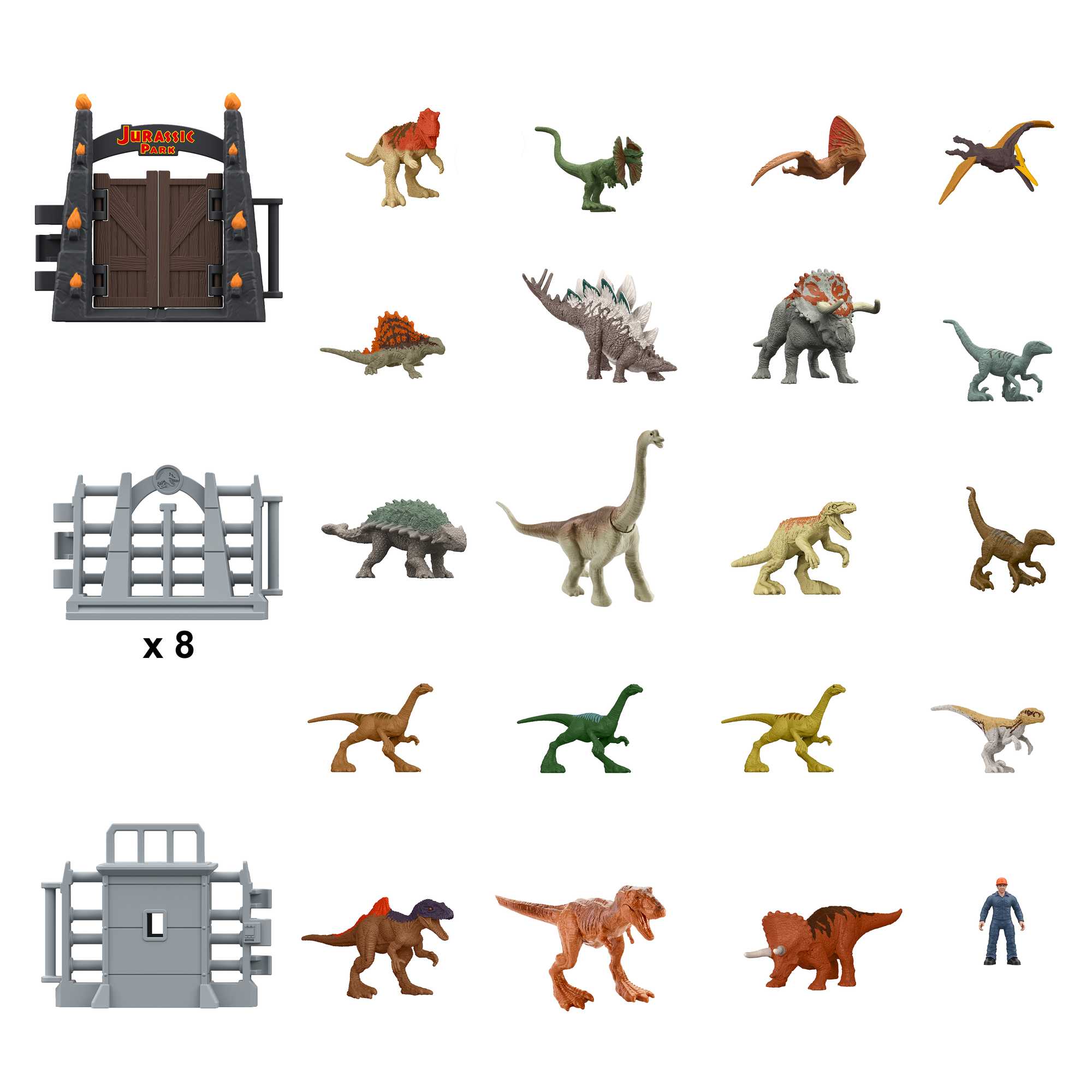 Jurassic World-Calendrier De L’Avent Avec Mini Jouets Dinosaures - Image 5