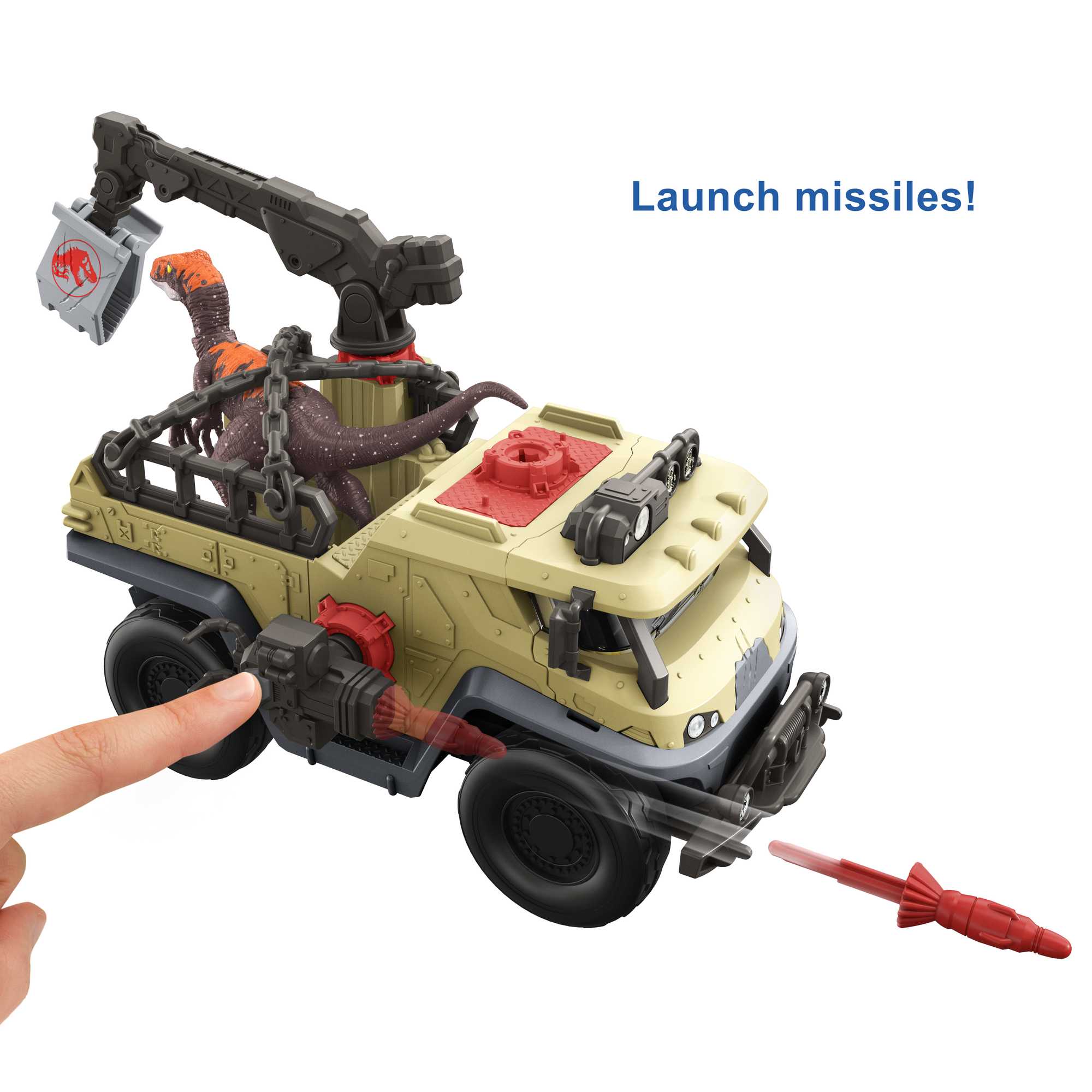 Jurassic World Capture 'N Crush Truck Vehicle - Image 2