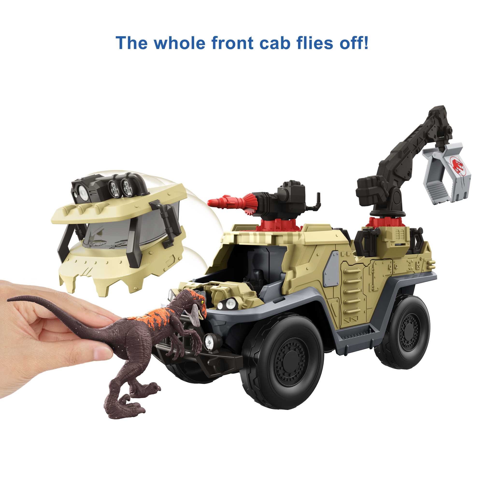 Jurassic World Capture 'N Crush Truck Vehicle - Image 4