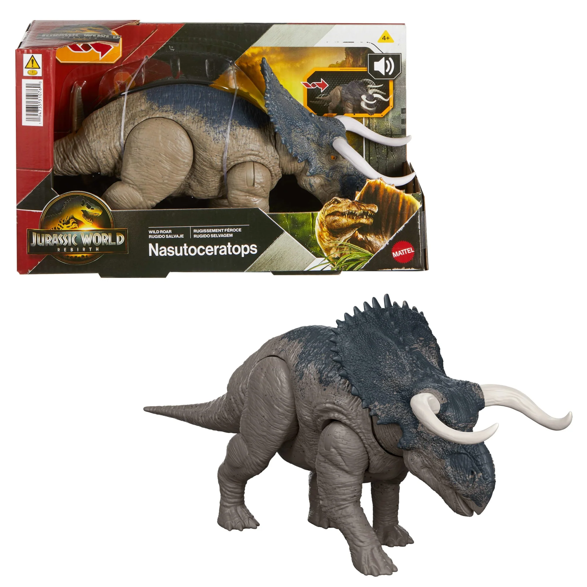 Φιγούρες Δράσης Δεινόσαυρων Jurassic World Με Κίνηση Επίθεσης Και Ήχο - Image 4