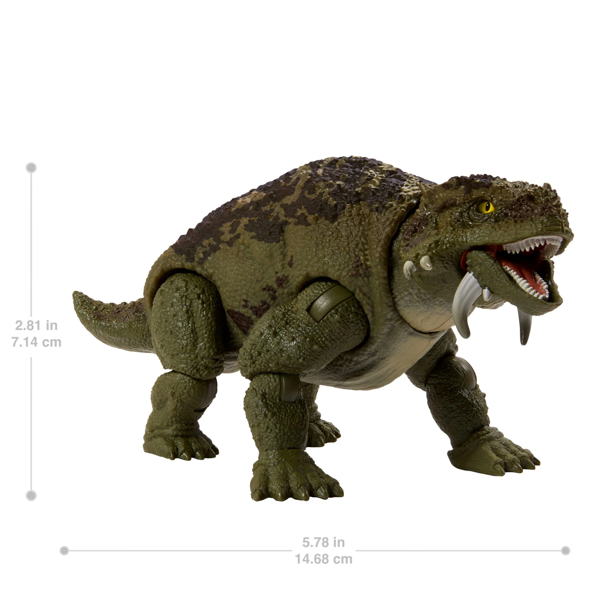 Figura De Acción De Dinosaurio Escutosaurio De La Colección Hammond De Jurassic World Con 14 Puntos De Articulación - Image 2