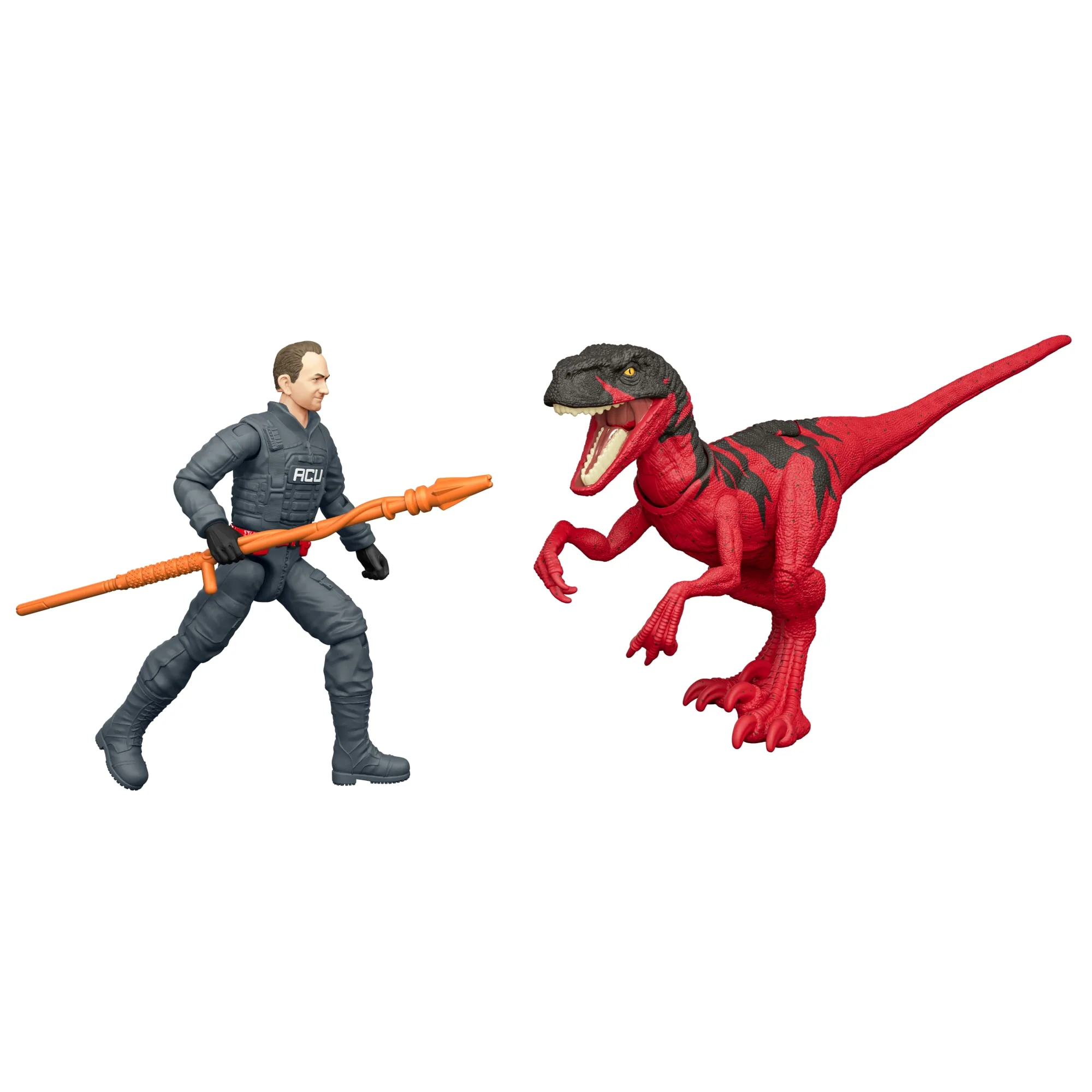 Pack Persecución En Helicóptero De La Colección Legacy Reimagined De Jurassic World Con Helicóptero, Atrocirráptor Y Piloto - Image 4