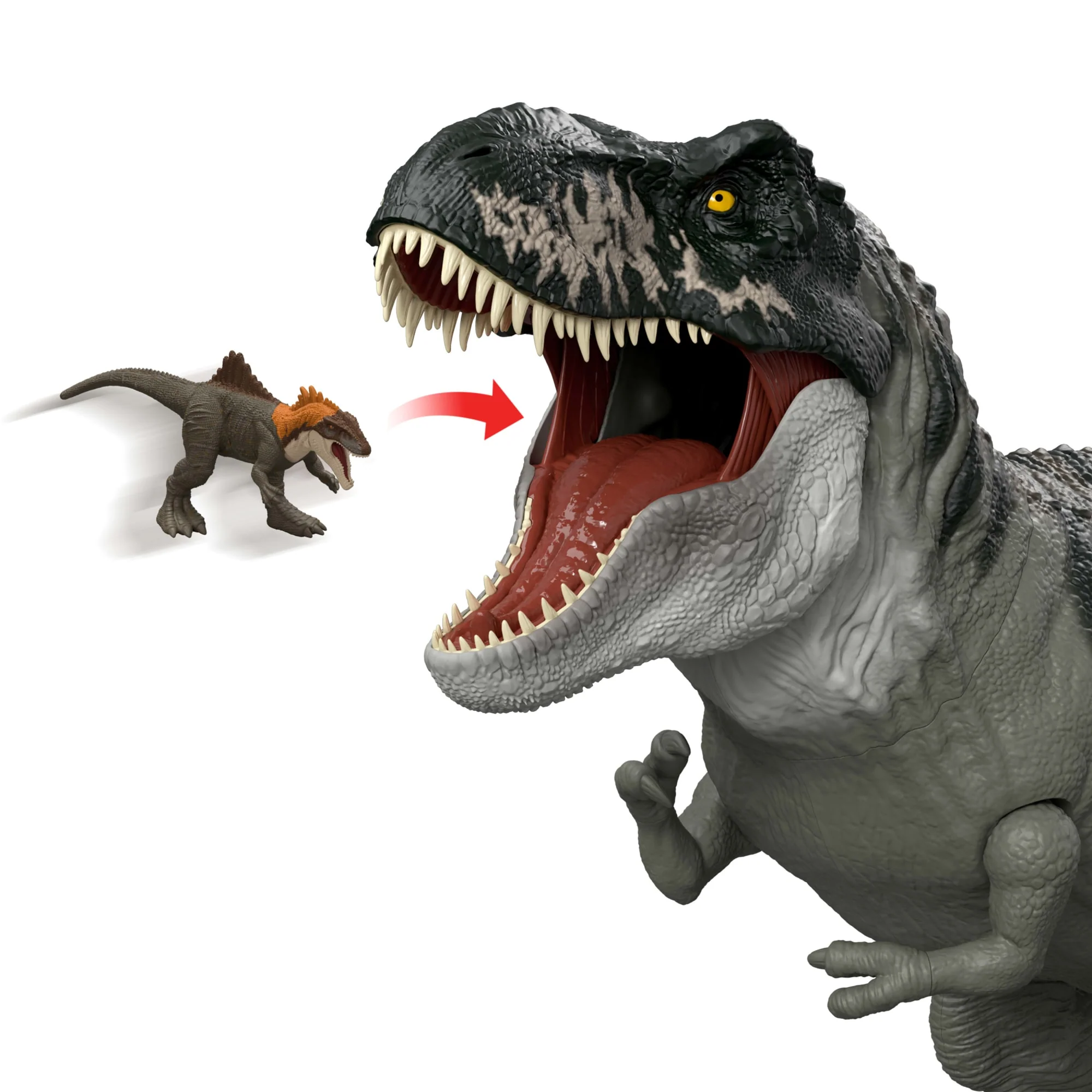 Jurassic World Rebirth Devasa Tyrannosaurus Rex Aksiyon Figürü, Film Kalitesinde T-Rex Dinozor Oyuncağı - Image 3