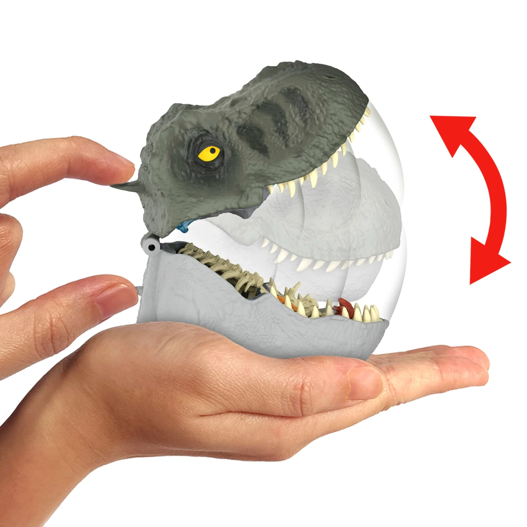 Jurassic World: Die Wiedergeburt, Kleines Abenteuer-Spielset in Form Eines Tyrannosaurus Rex-Kopfes, Interaktive Funktionen Und Figuren - Image 6