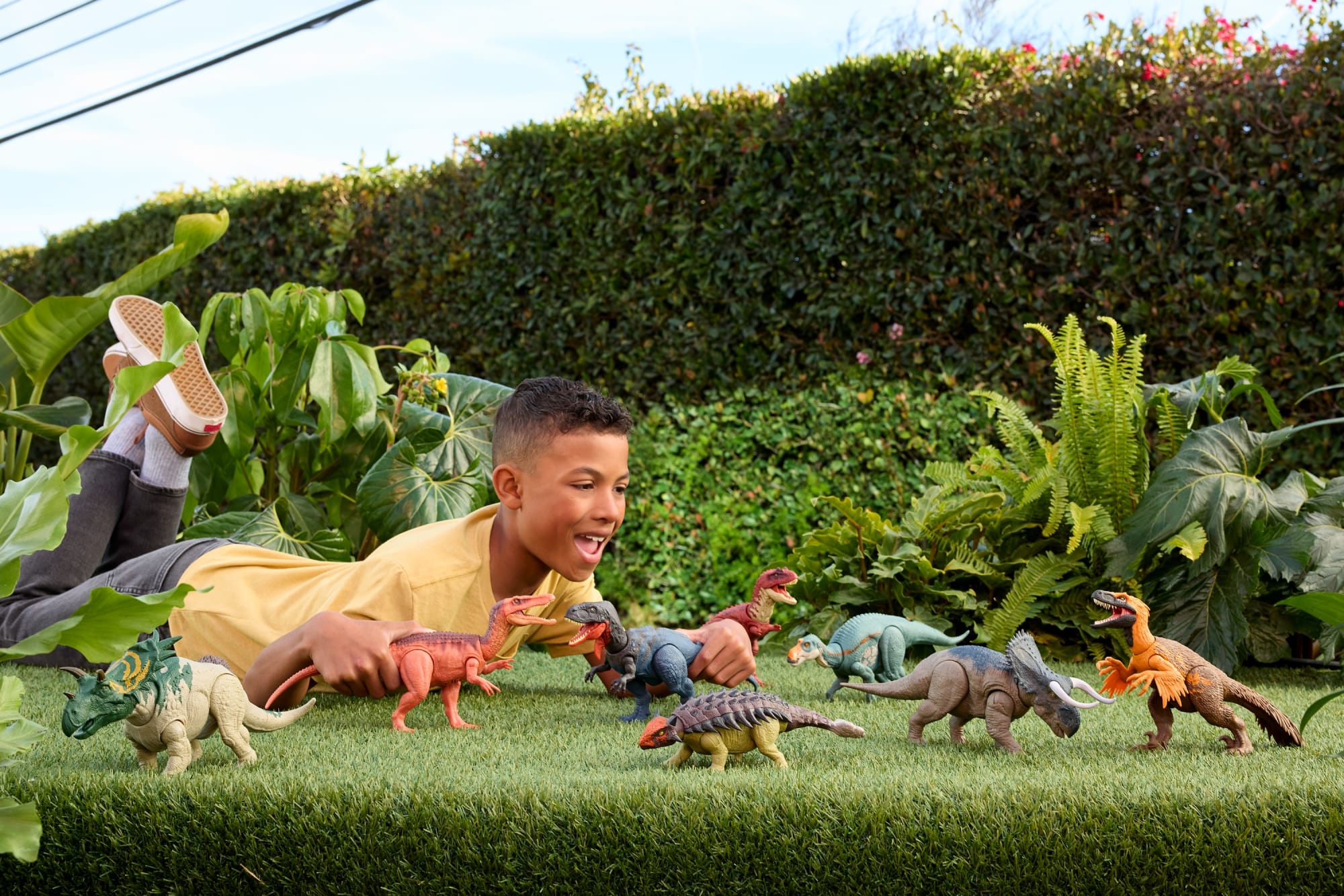 Jurassic World: Die Wiedergeburt Wild Roar Maiasaura Dinosaurierspielzeug Mit Schwanzgesteuertem Beiß-Angriff Und Brüllgeräusch - Image 2