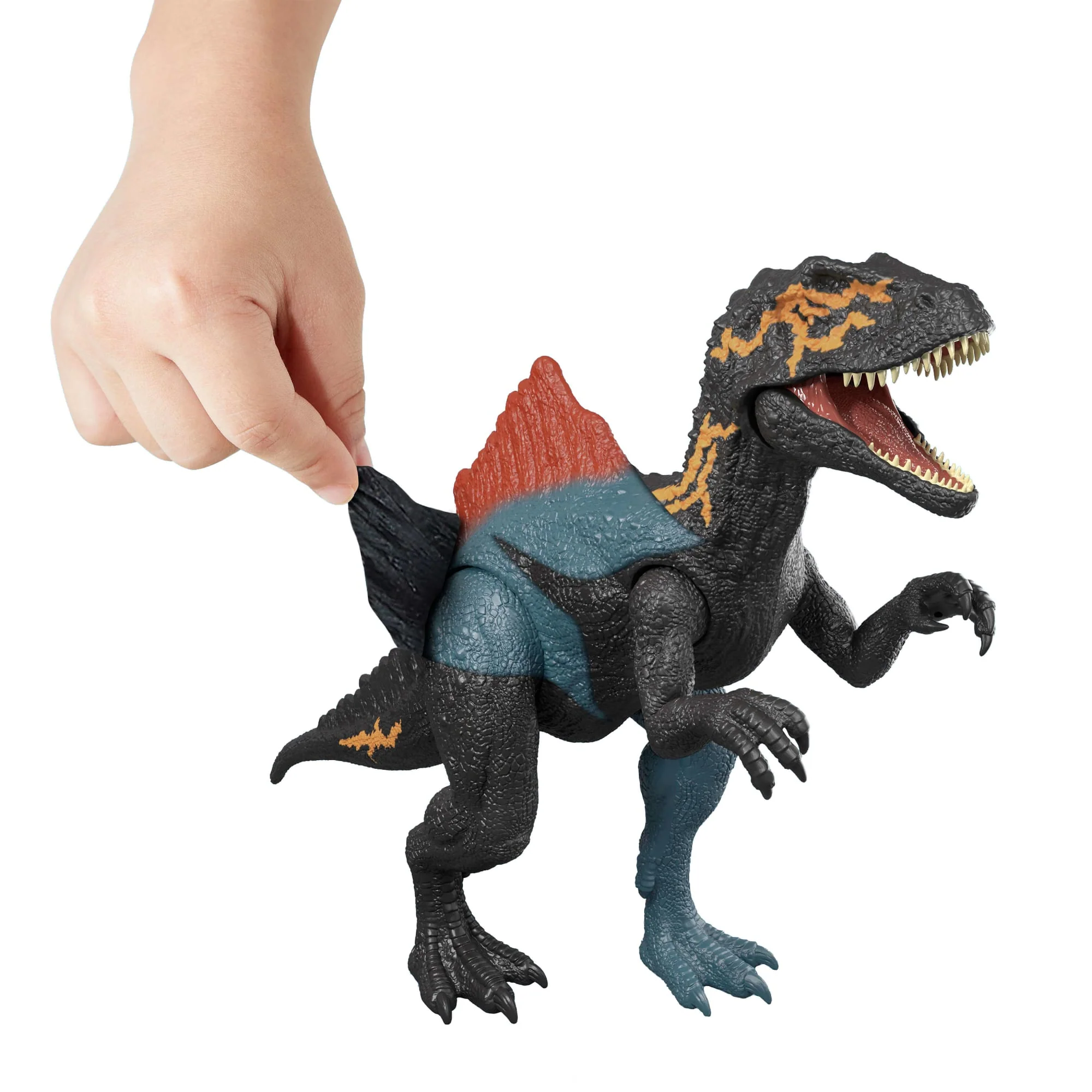 Jurassic World Dino Reveal Deluxe Dinosaur Action Figure Toys, Peel Off Color Change Play - Image 4