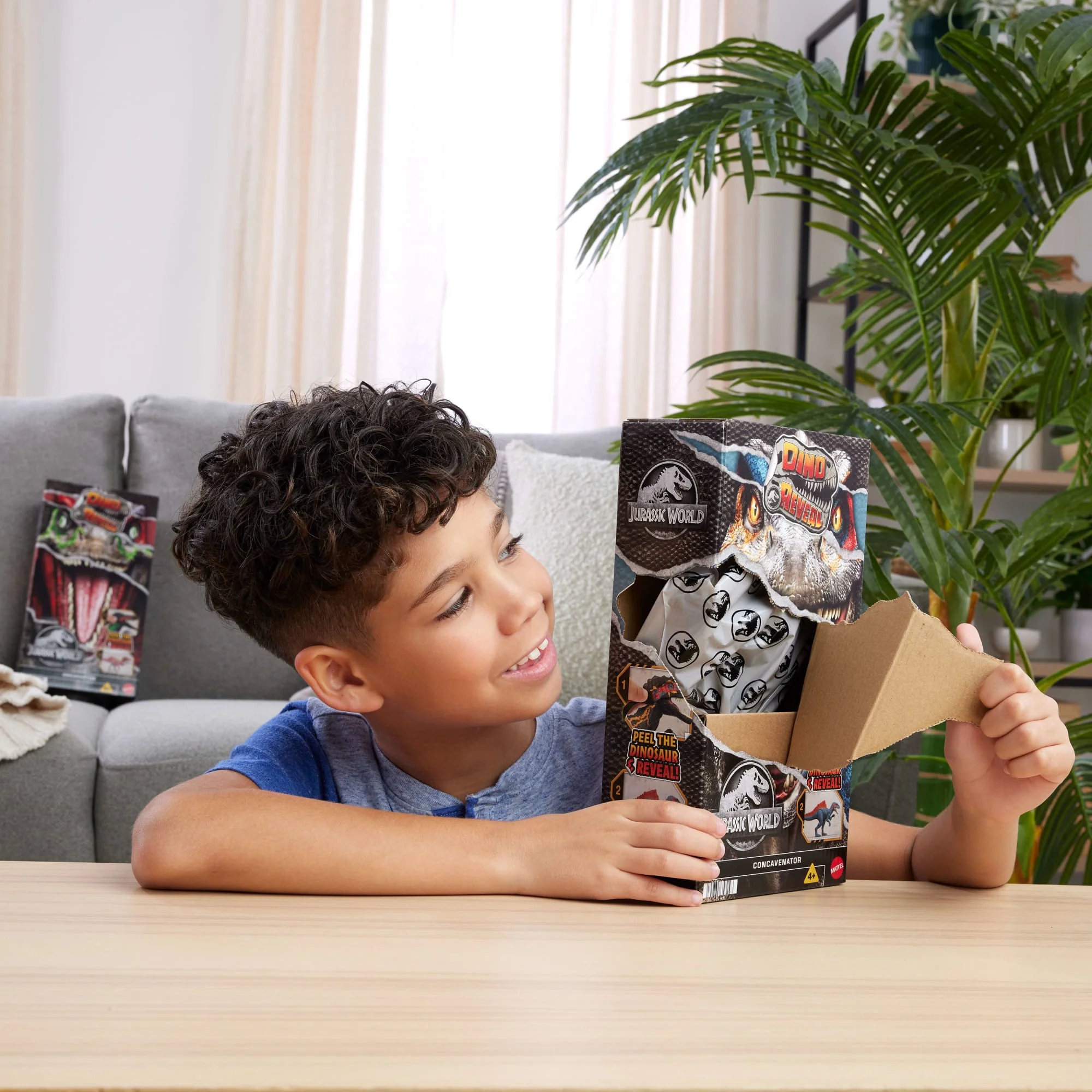 Figuras De Acción De Dinosaurios Dino Reveal Deluxe De Jurassic World, Juego De Cambio De Color De La Piel - Image 2