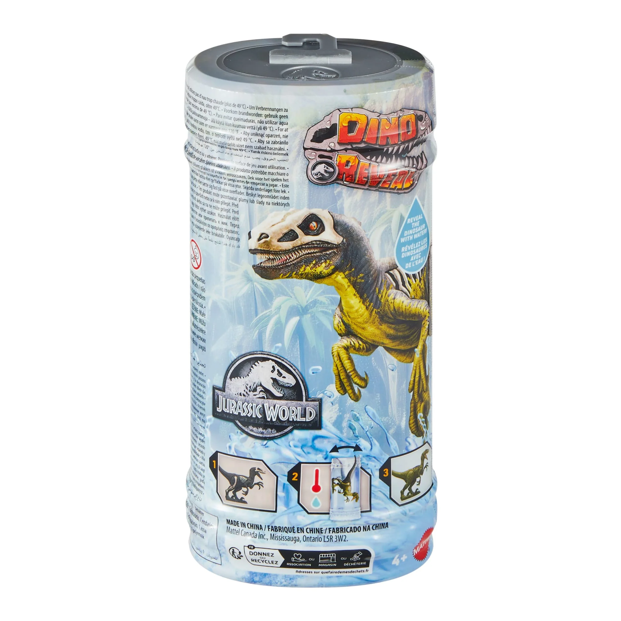 Juguetes De Dinosaurio Dino Revelación De Jurassic World Con Revelación De Decoración Completa Con Agua Templada, Sorpresa Al Abrir El Embalaje Y Cambio De Color - Image 6