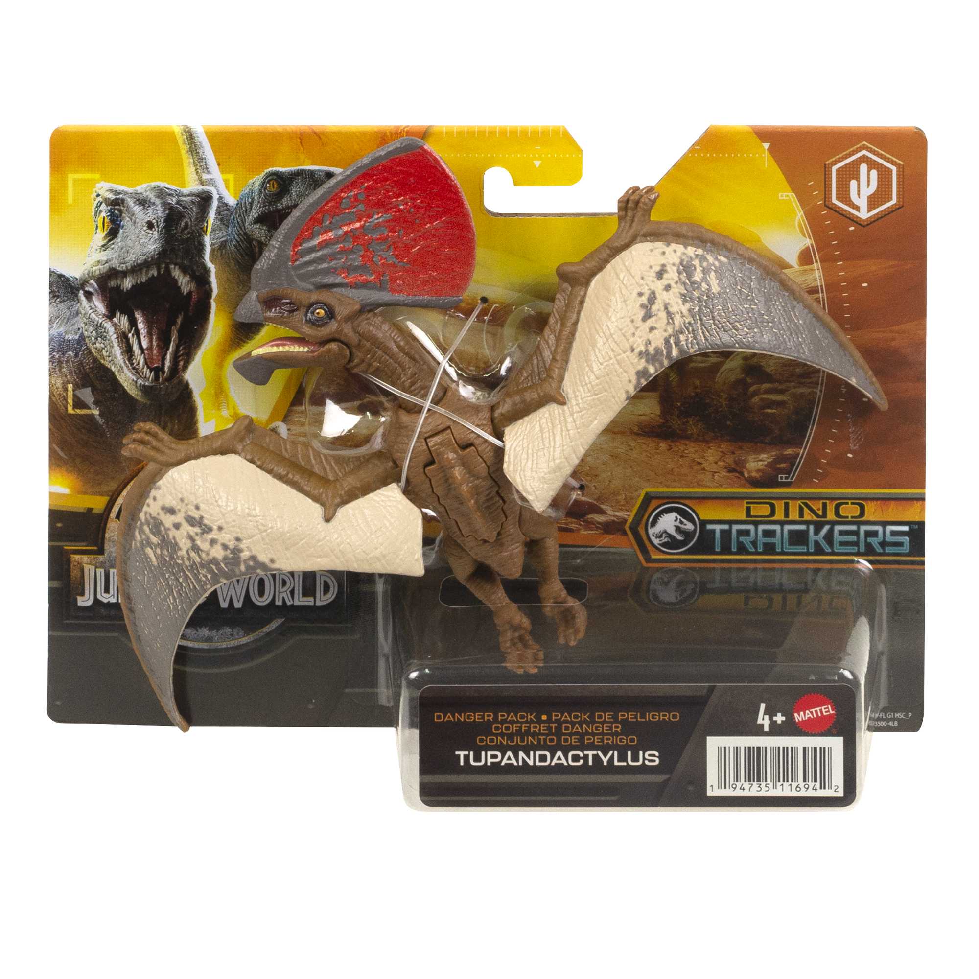 Jurassic World Danger Pack Dinosaur Action Figure Toys, Posable With Physical & Digital Play - Image 6