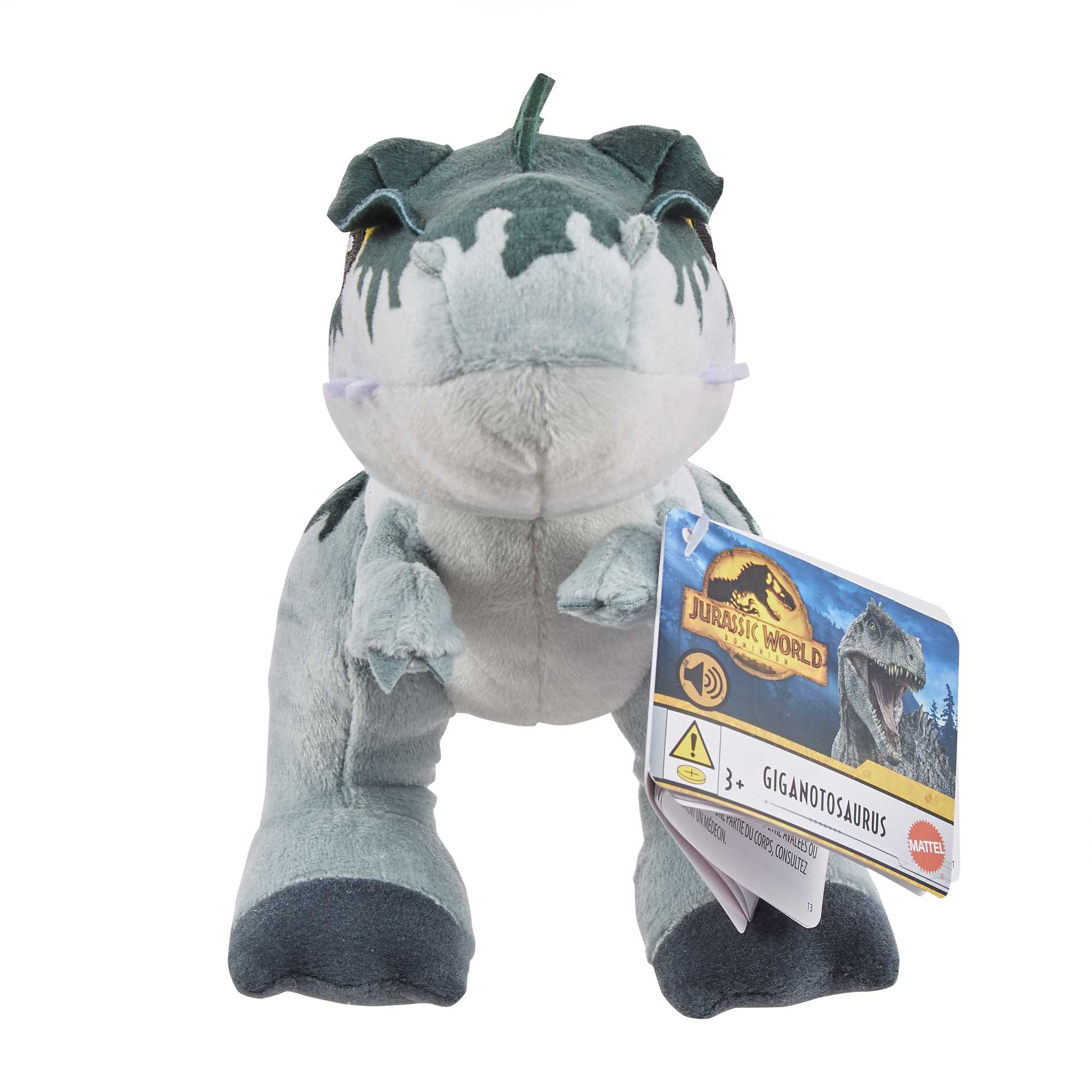 Jurassic World: Dominion Small Plush 7 in Soft Dinosaur Toys with Sound - Image 2