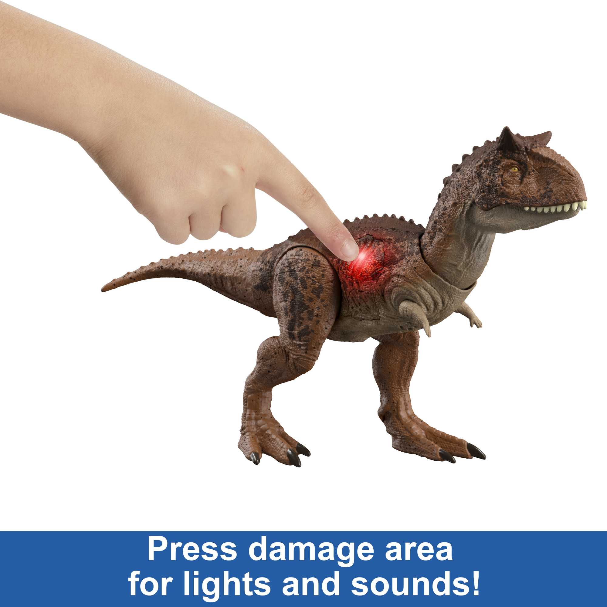 Jurassic World Epic Attack Battle Chompin' Carnotaurus - Image 2