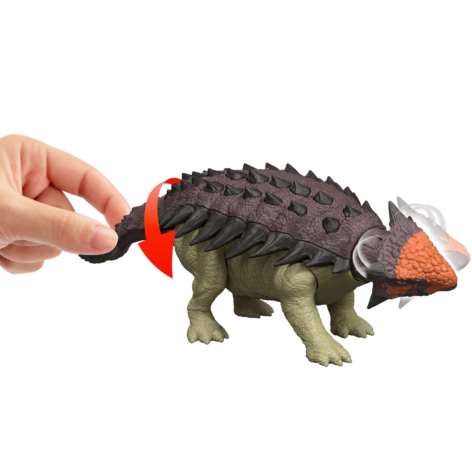 Jurassic World-Figurine Articulée Ankylosaurus Rugissement Féroce-Son - Image 4