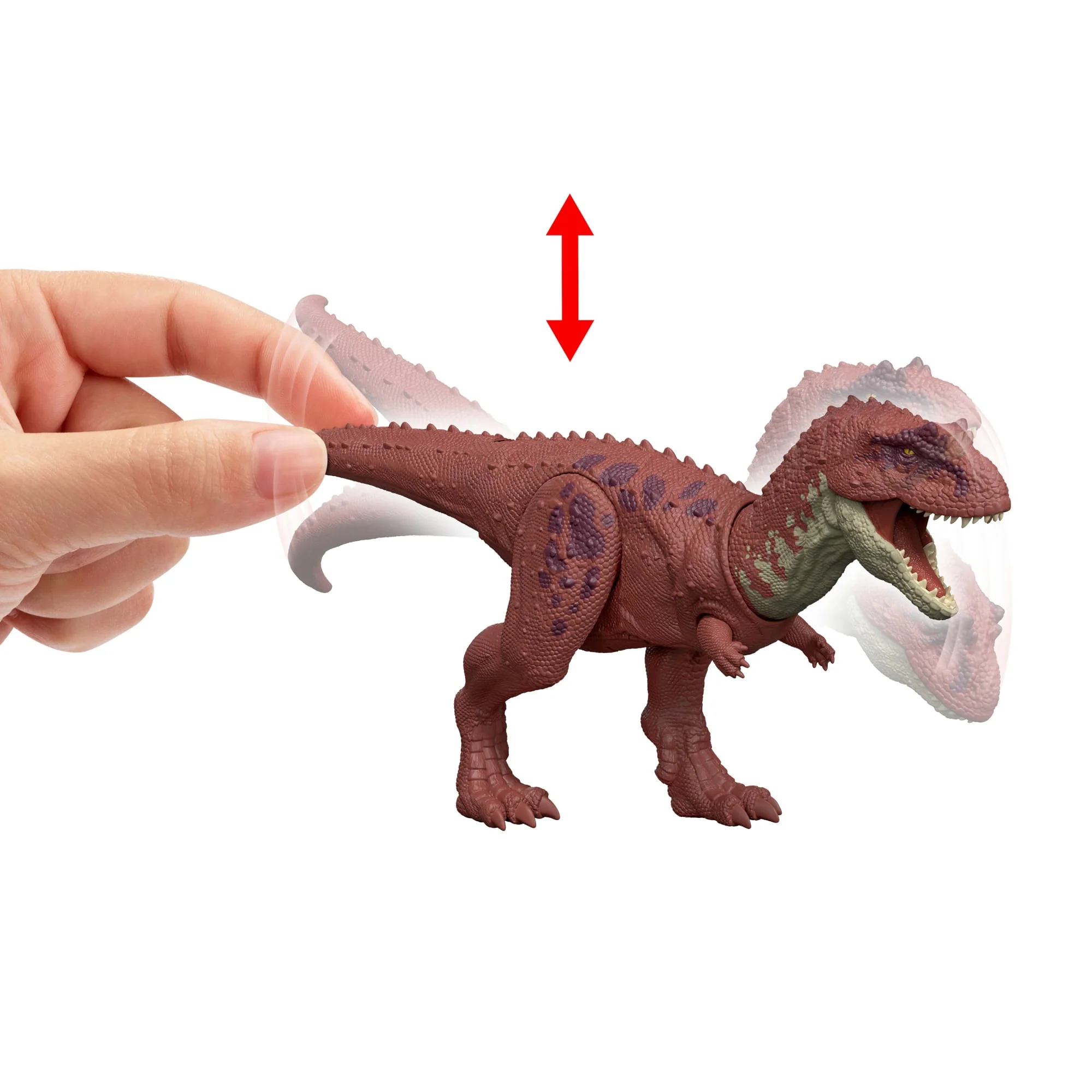 Jurassic World-Figurine Articulée Aucasaurus Rugissement Féroce-Son - Image 3