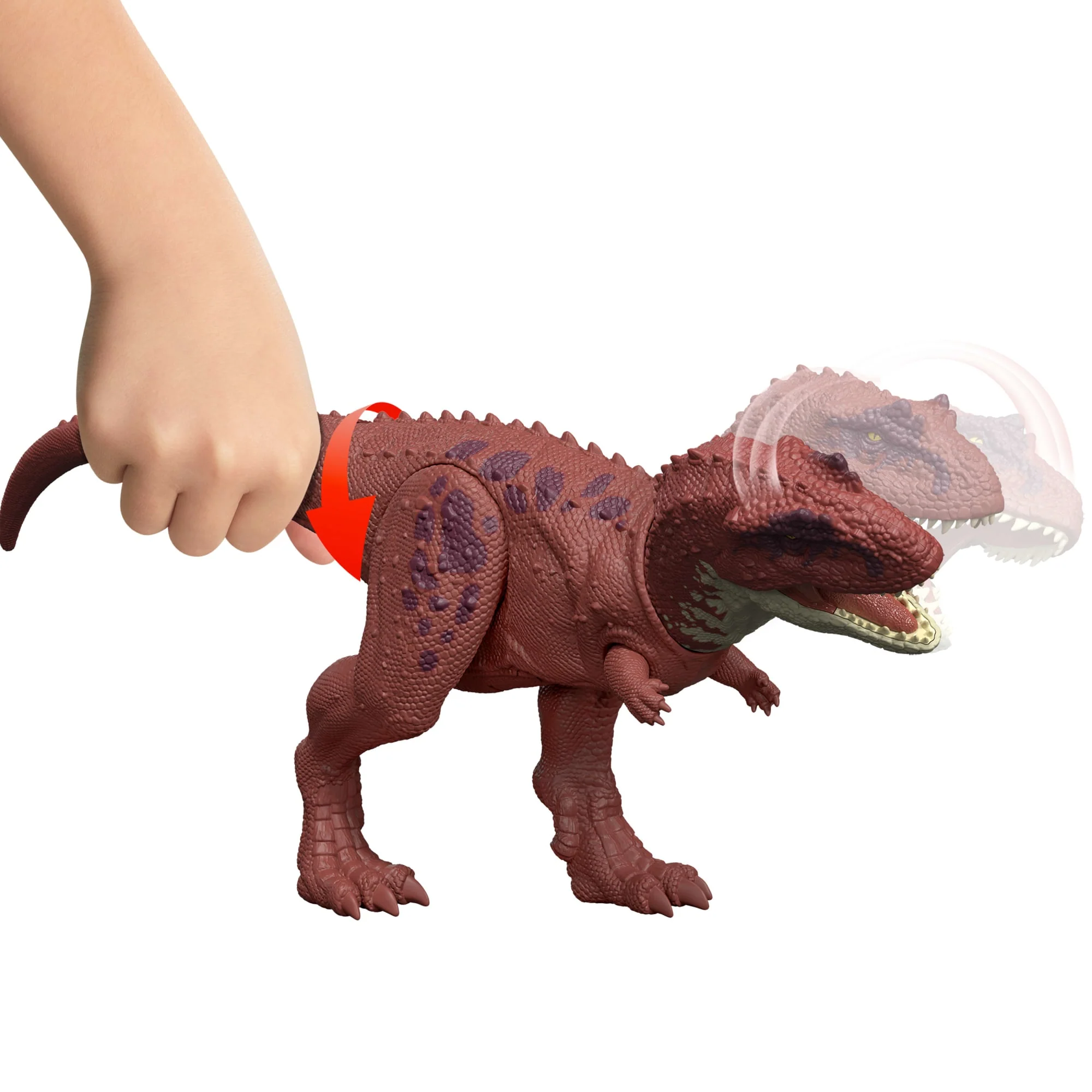 Jurassic World-Figurine Articulée Aucasaurus Rugissement Féroce-Son - Image 4