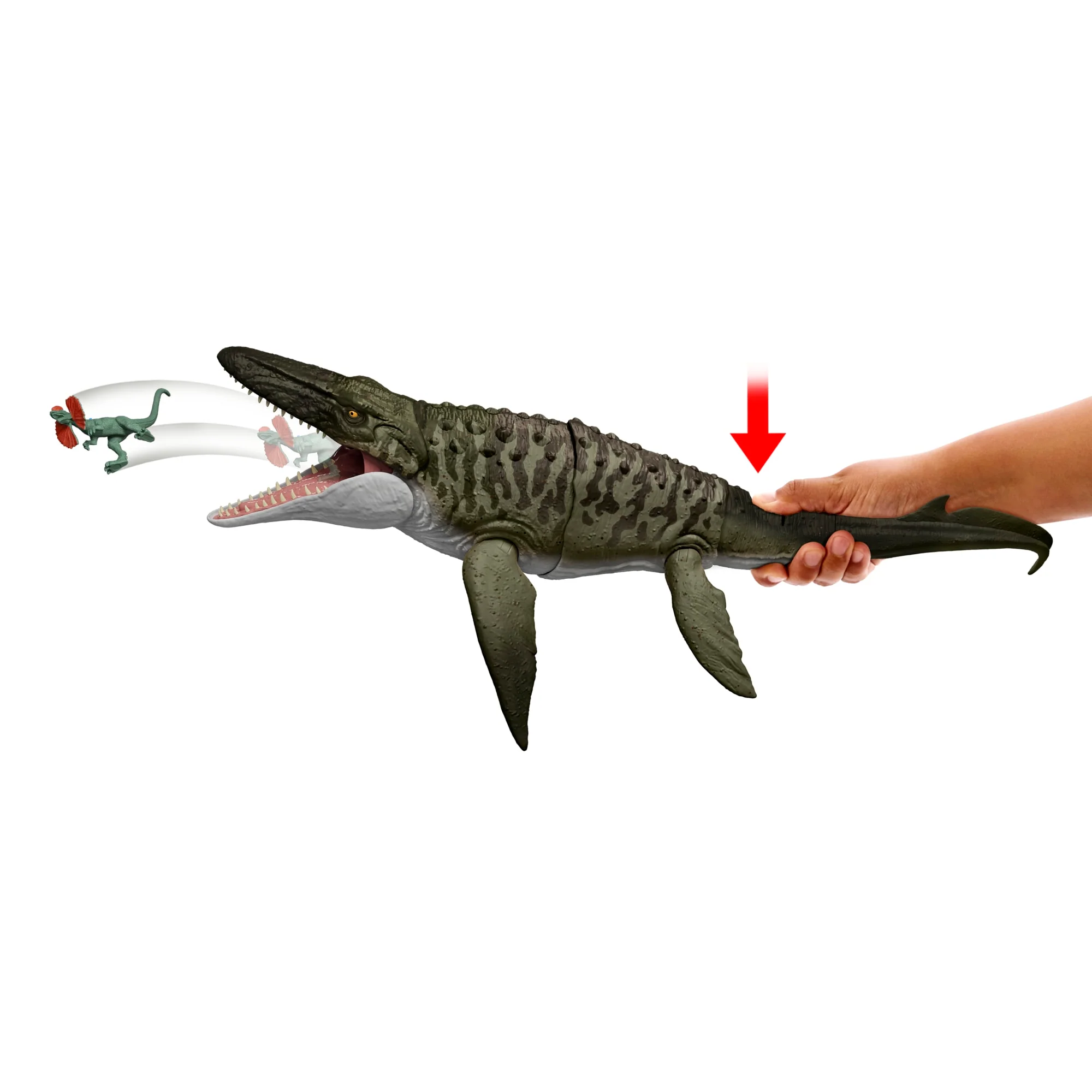 Jurassic World Figurine Articulée Mosasaurus Dinosaure - Image 3