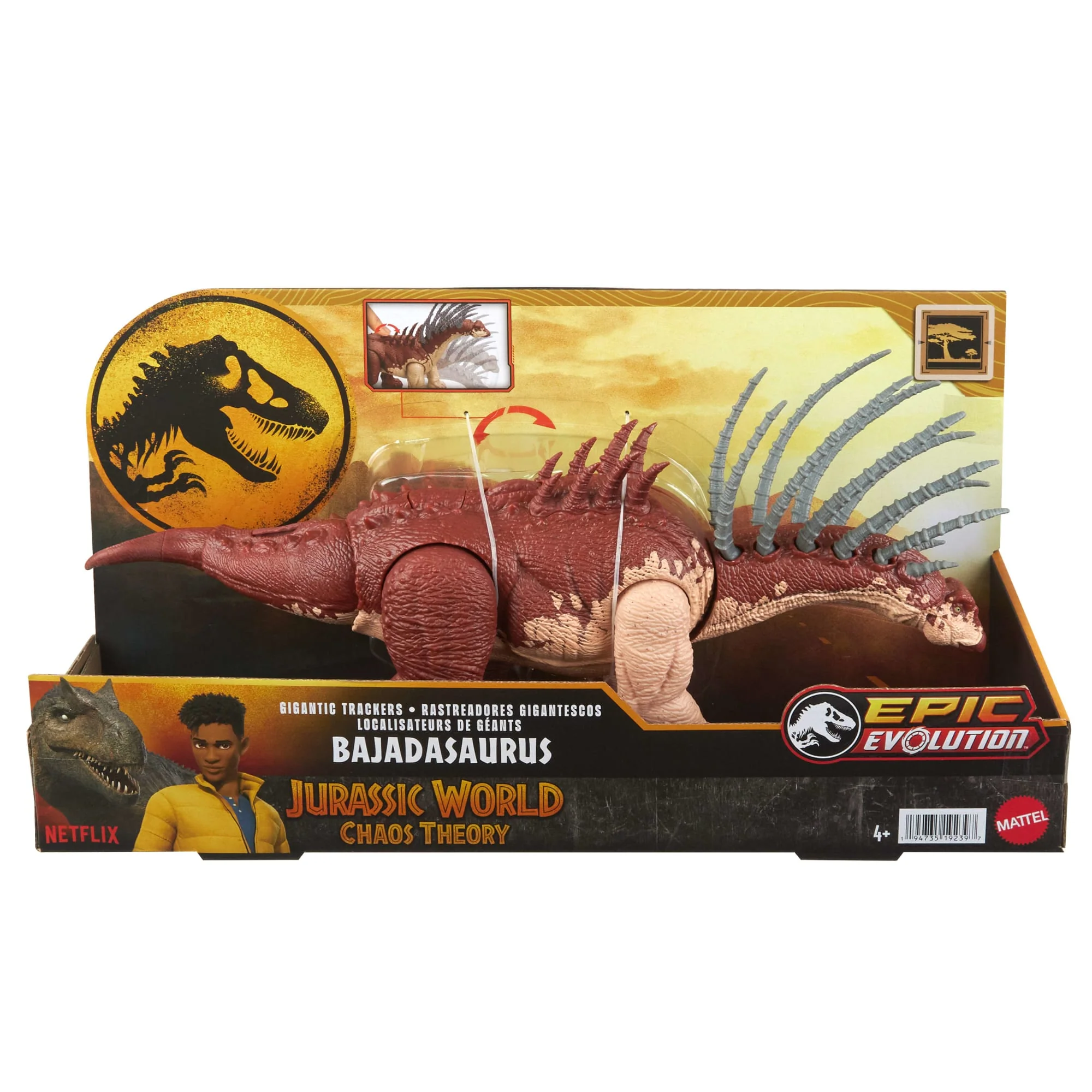 Jurassic World-Bajadasaurus Méga Action-Figurine Articulée - Image 6