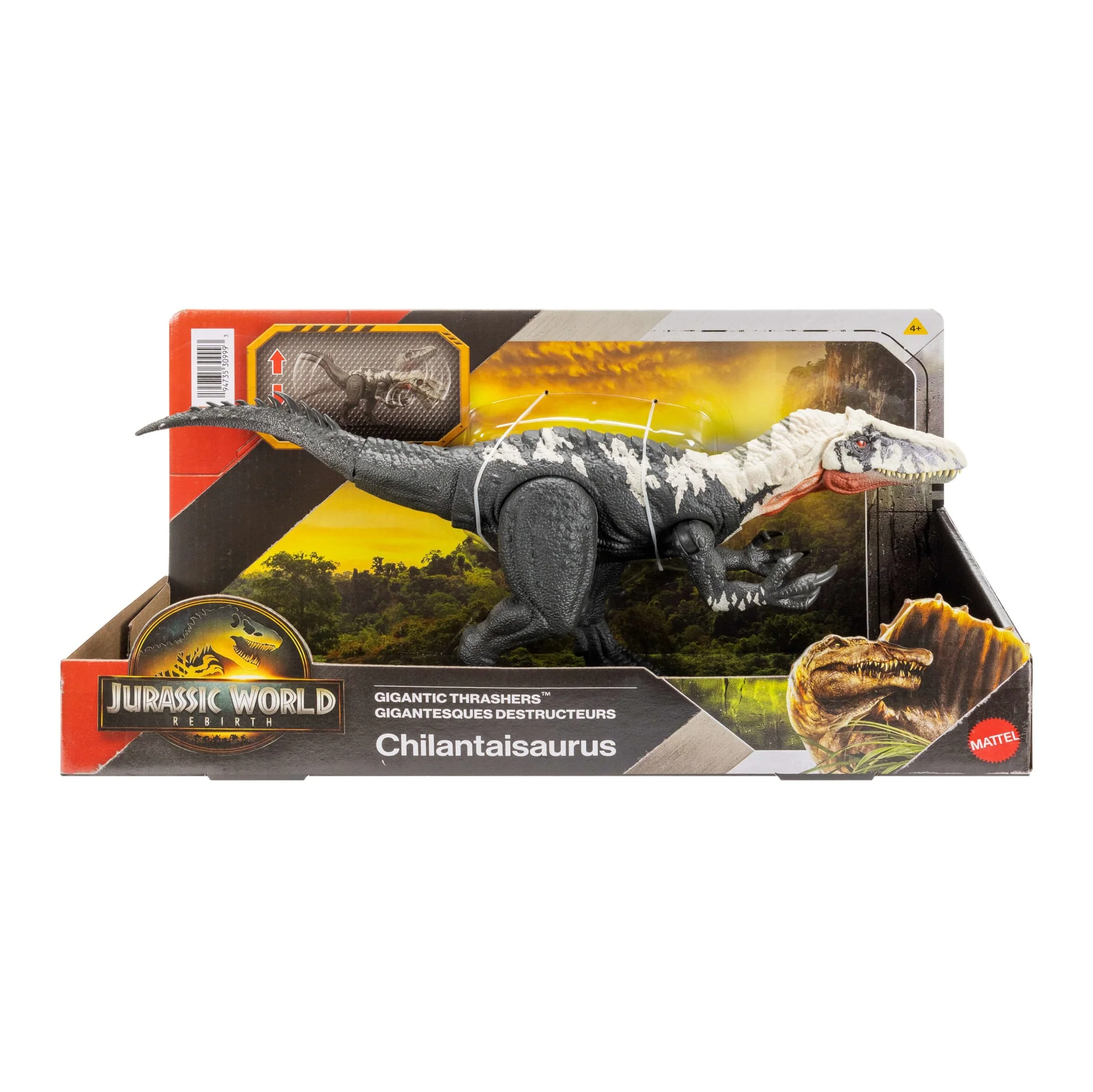 Jurassic World-Figurine Articulée Chilantaisaurus Géants Féroces-Jouet - Image 5
