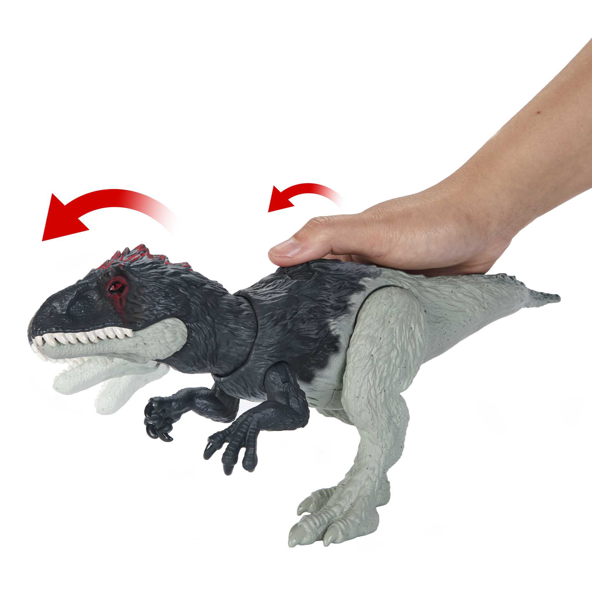 Jurassic World-Eocarcharia Rugissement Féroce-Figurine, Son Et Attaque - Image 3