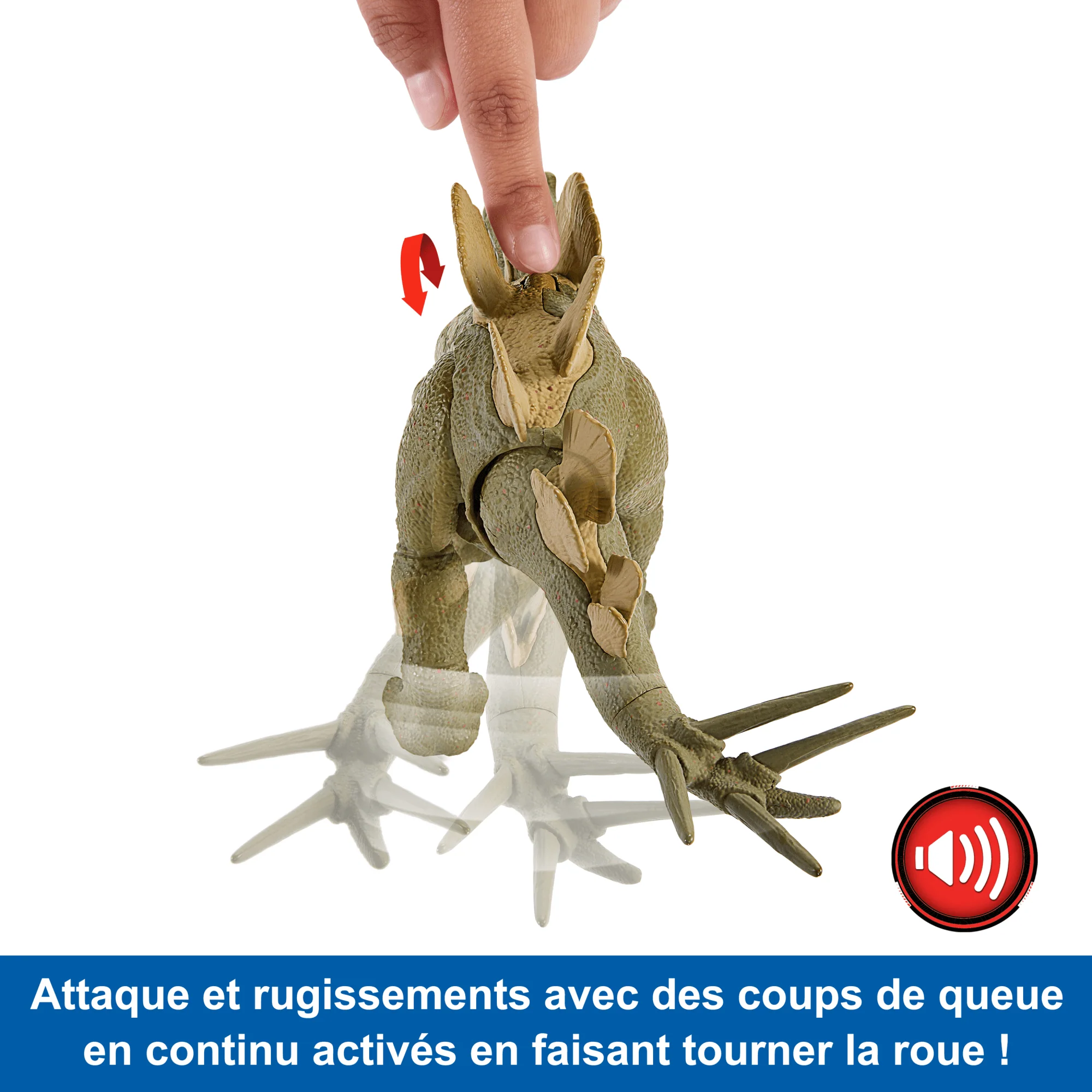 Jurassic World-Hesperosaurus Rugissement Féroce-Figurine Articulée - Image 3