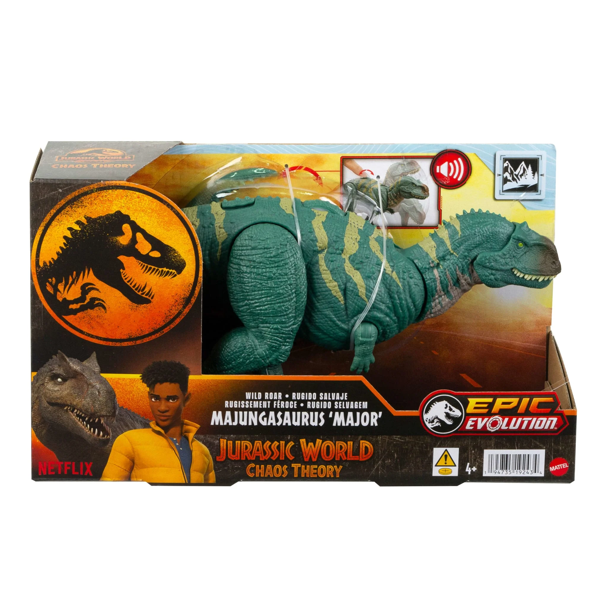 Jurassic World-Majungasaurus Rugissement Féroce-Figurine Articulée - Image 6