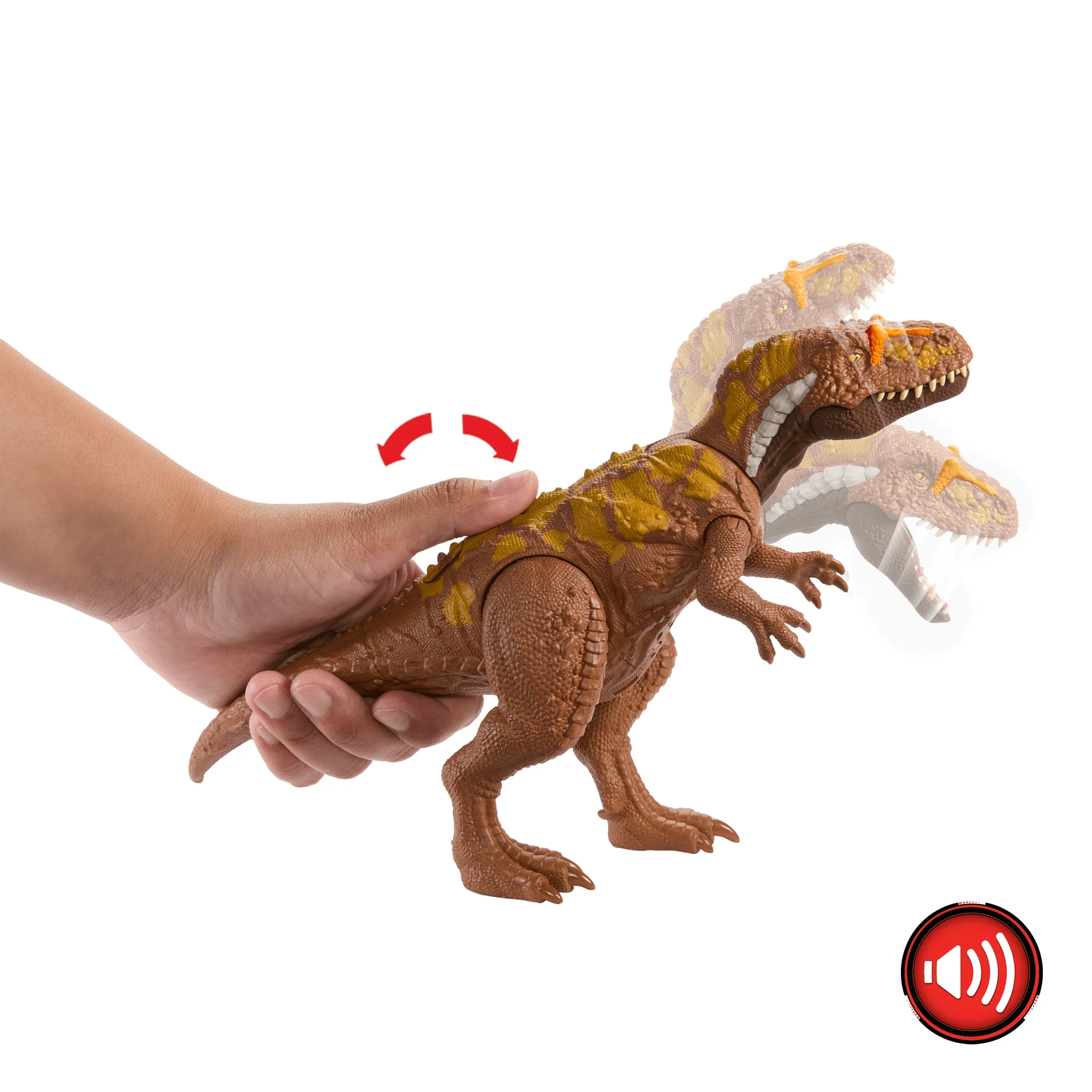 Jurassic World-MEGAlosaurus Rugissement Féroce-Figurine Articulée - Image 3