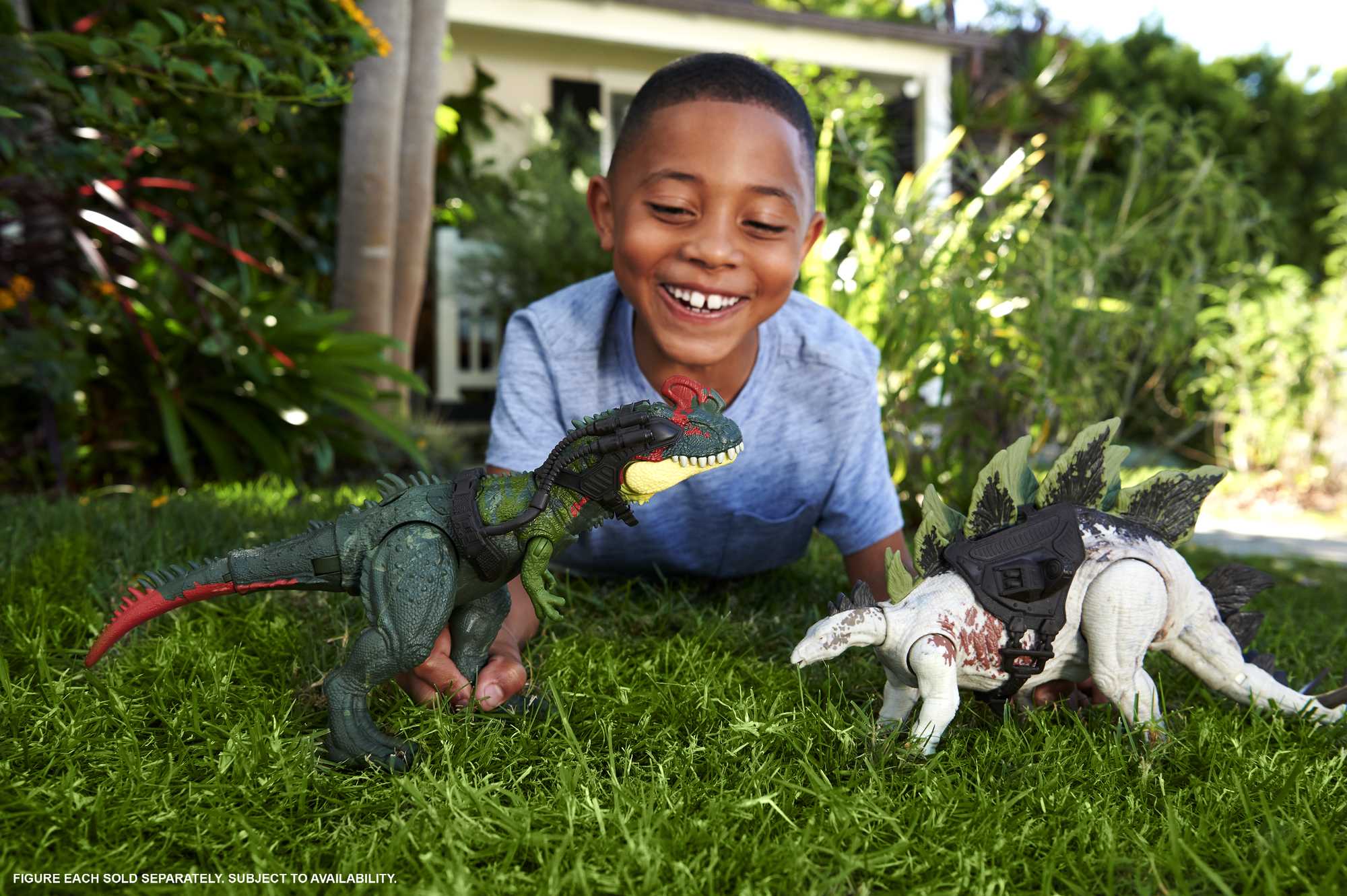 Jurassic World - Stégosaure Méga Action - Figurine Dinosaure - 4 Ans Et + - Image 2