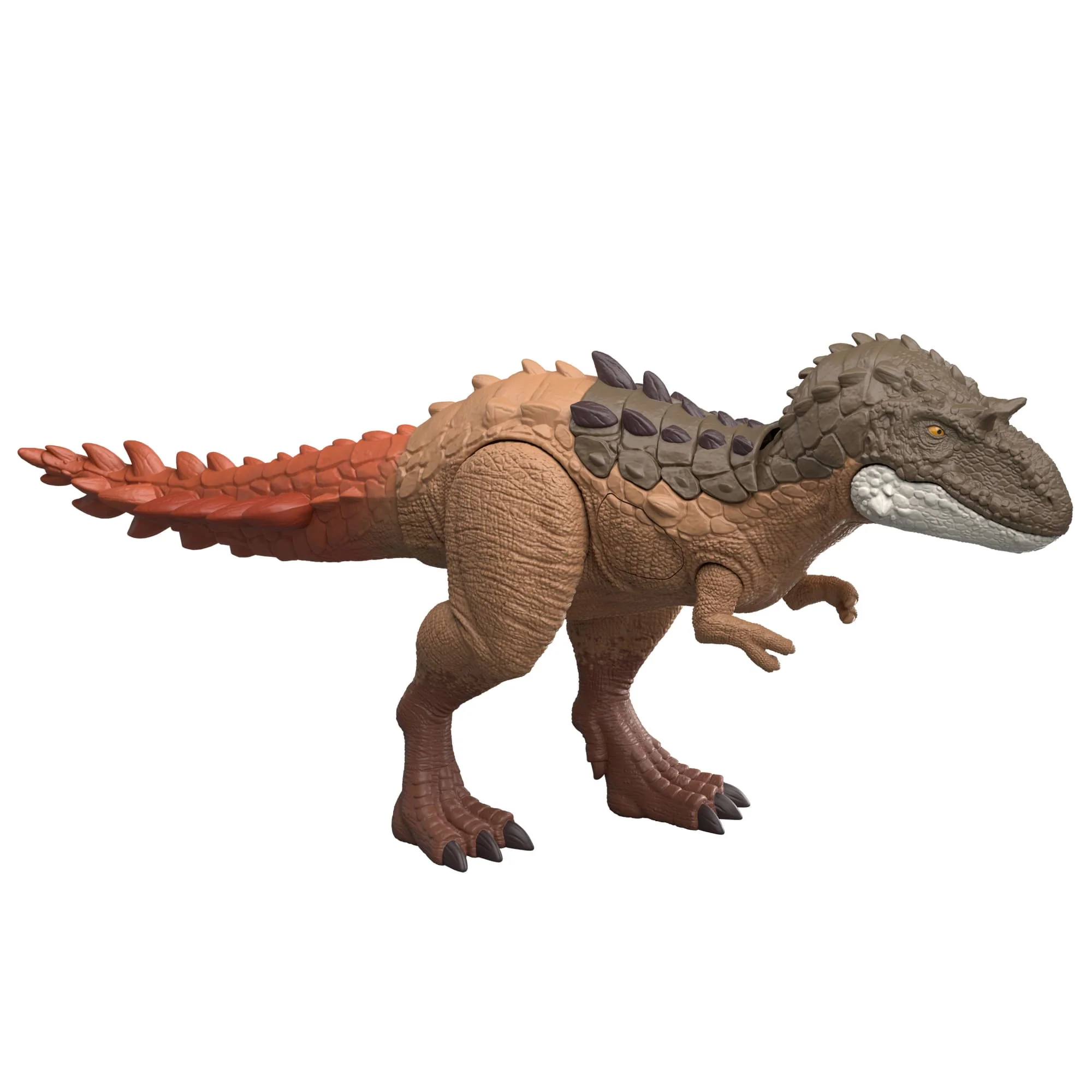 Jurassic World Gigantic Thrashers Gorgosaurus Dinosaurier-Actionfigur, 2 Angriffe Und Evolutionsfunktion