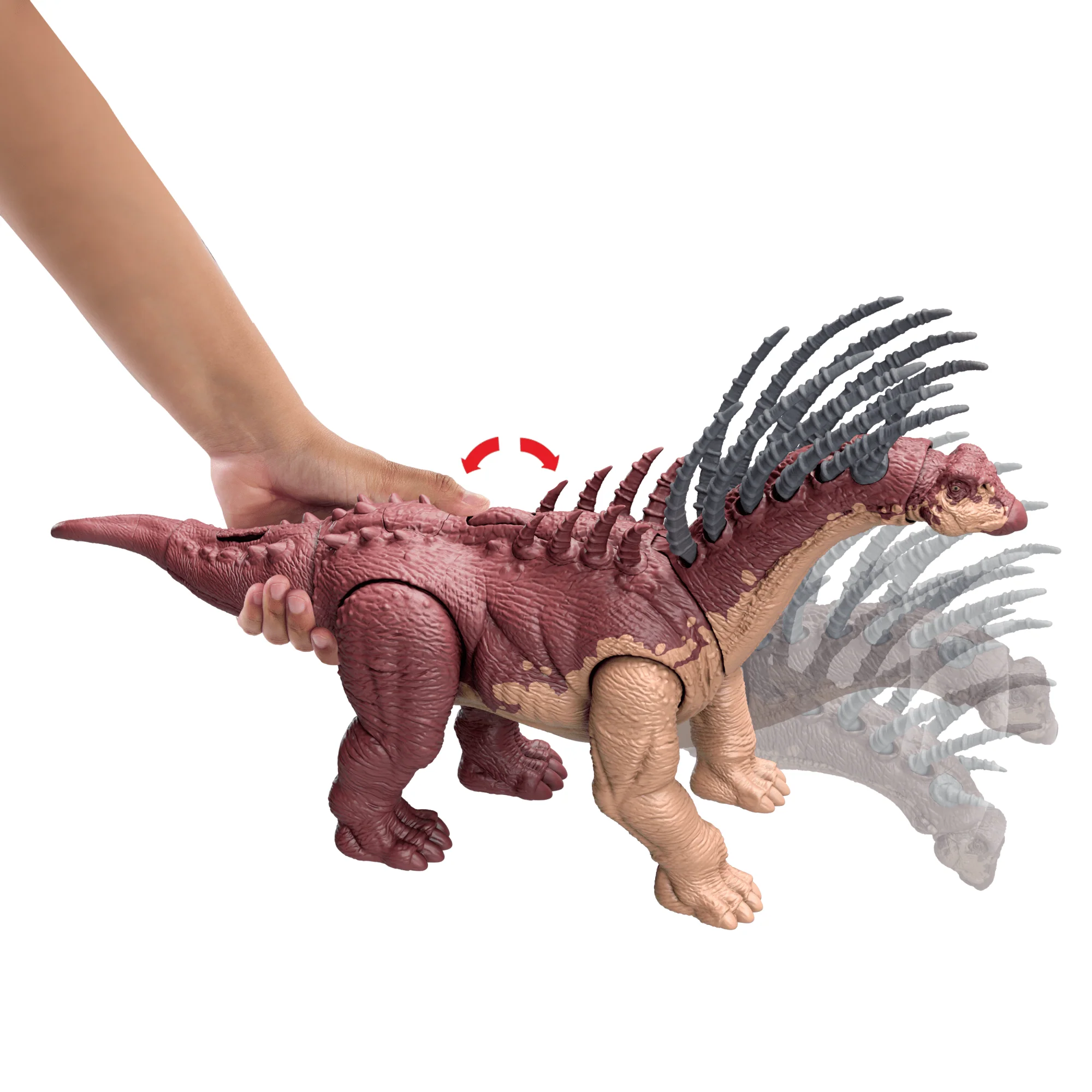 Jurassic World Gigantic Trackers Bajadasaurus Dinosaur Action Figure Toy, Large Species - Image 2