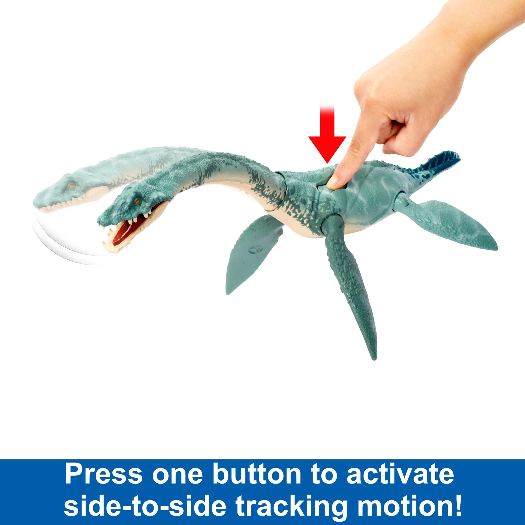 JURASSIC WORLD GIGANTIC TRACKERS Elasmosaurus - Image 3