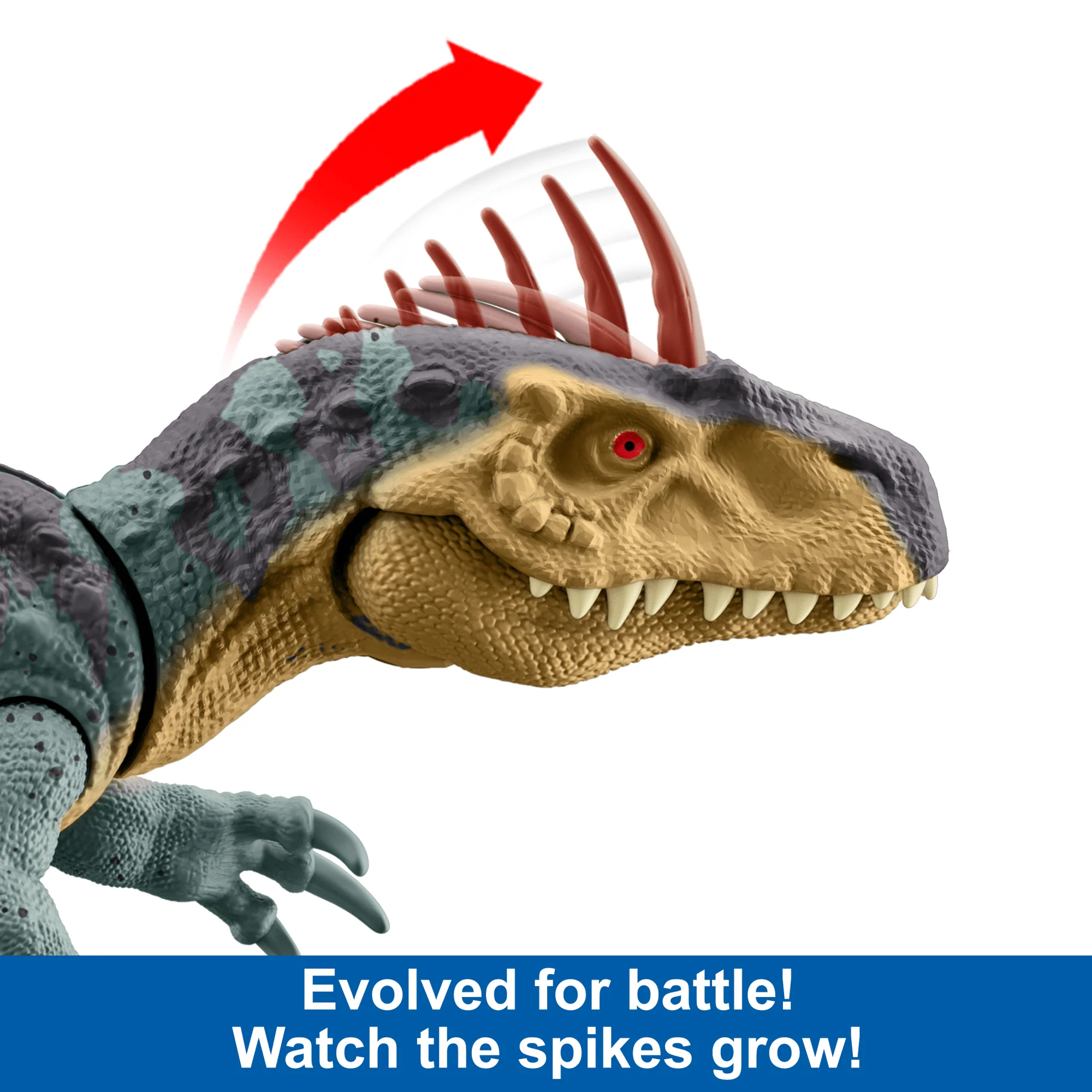 Jurassic World Gigantic Trackers Neovenator Dinosaur Action Figure Toy, Large Species - Image 5