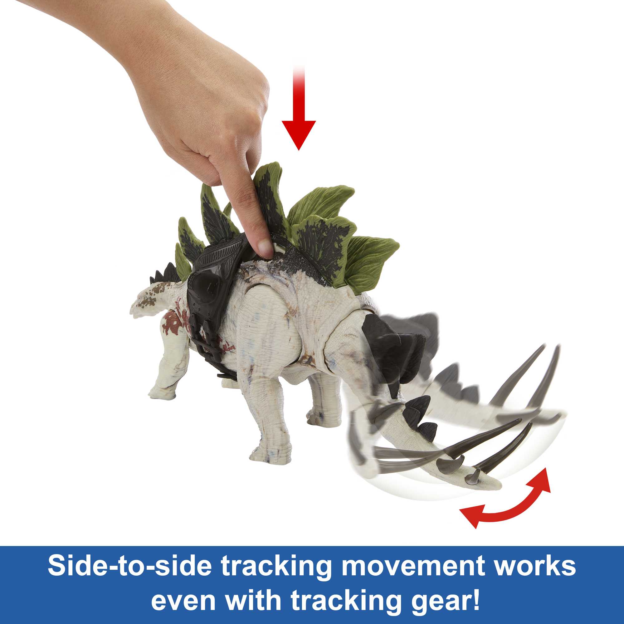 Jurassic World Gigantic Trackers Stegosaurus - Image 4