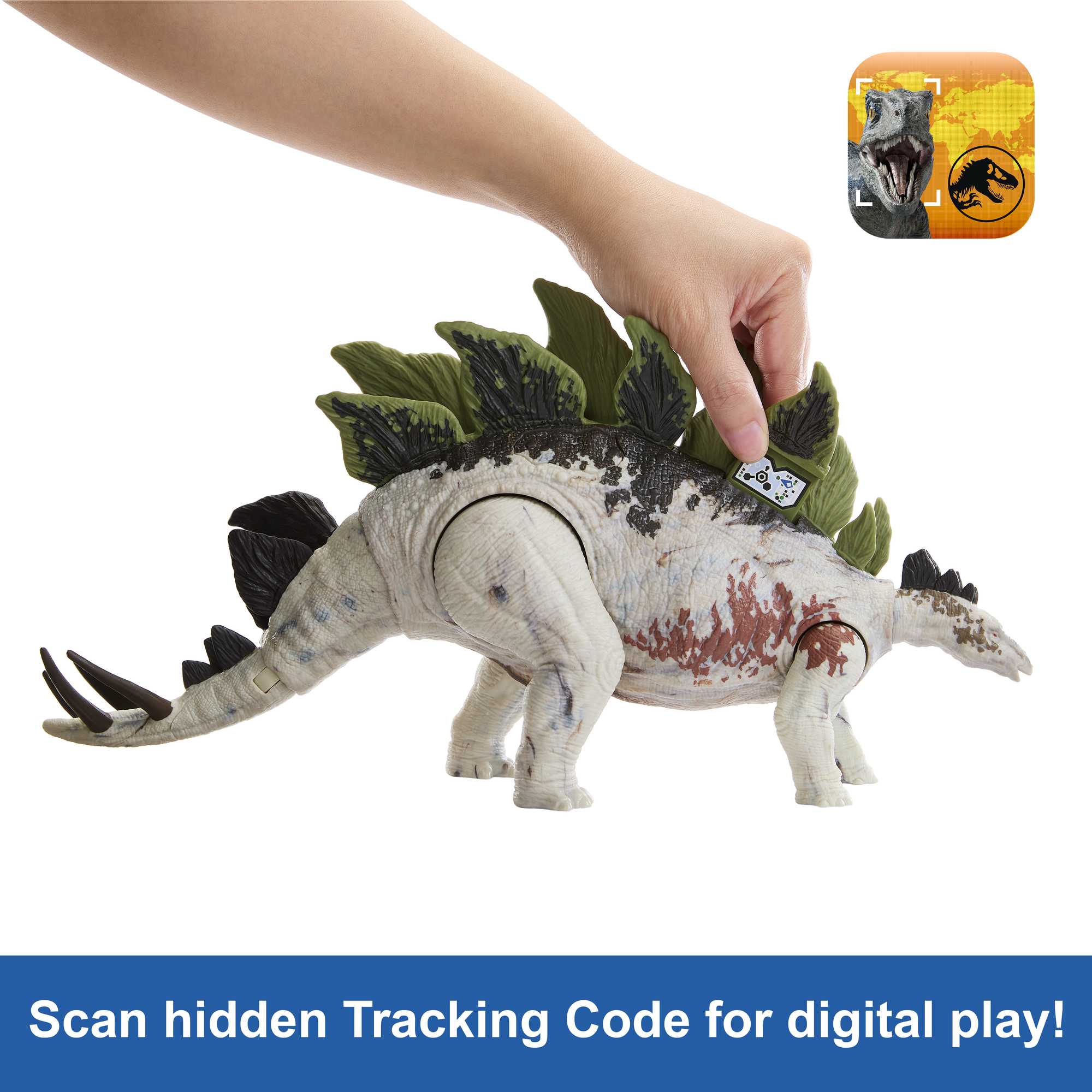 Jurassic World Gigantic Trackers Stegosaurus - Image 5