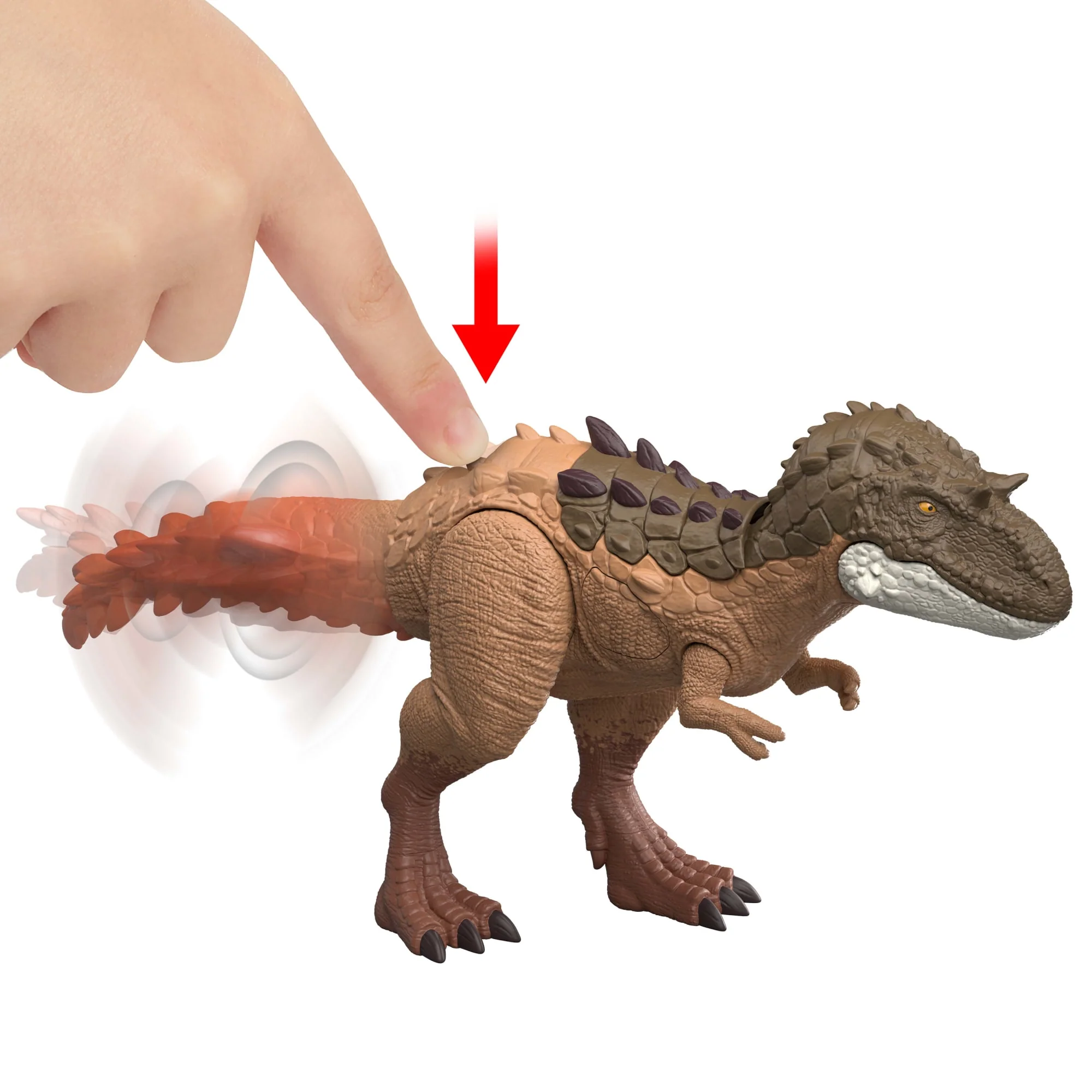Figura De Acción De Gorgosaurio Jurassic World Grandes Embestidas Con 2 Ataques Y Una Función Evolutiva - Image 3