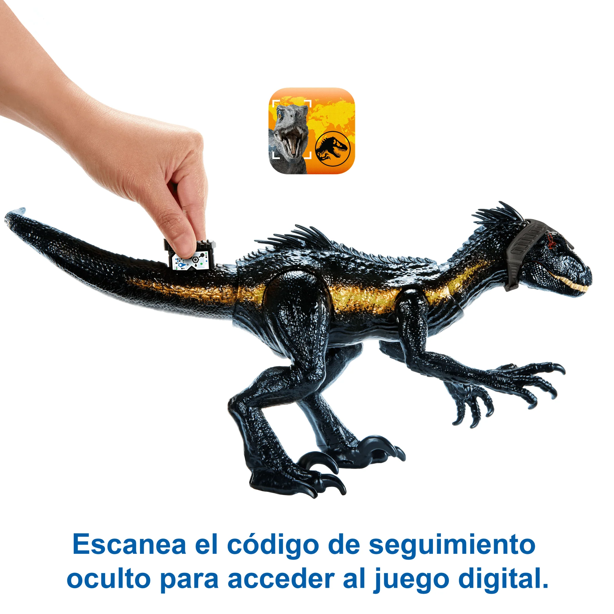 Jurassic World Rastrea Y Ataca Indoraptor Dinosaurio Juguete +4 Años - Image 5