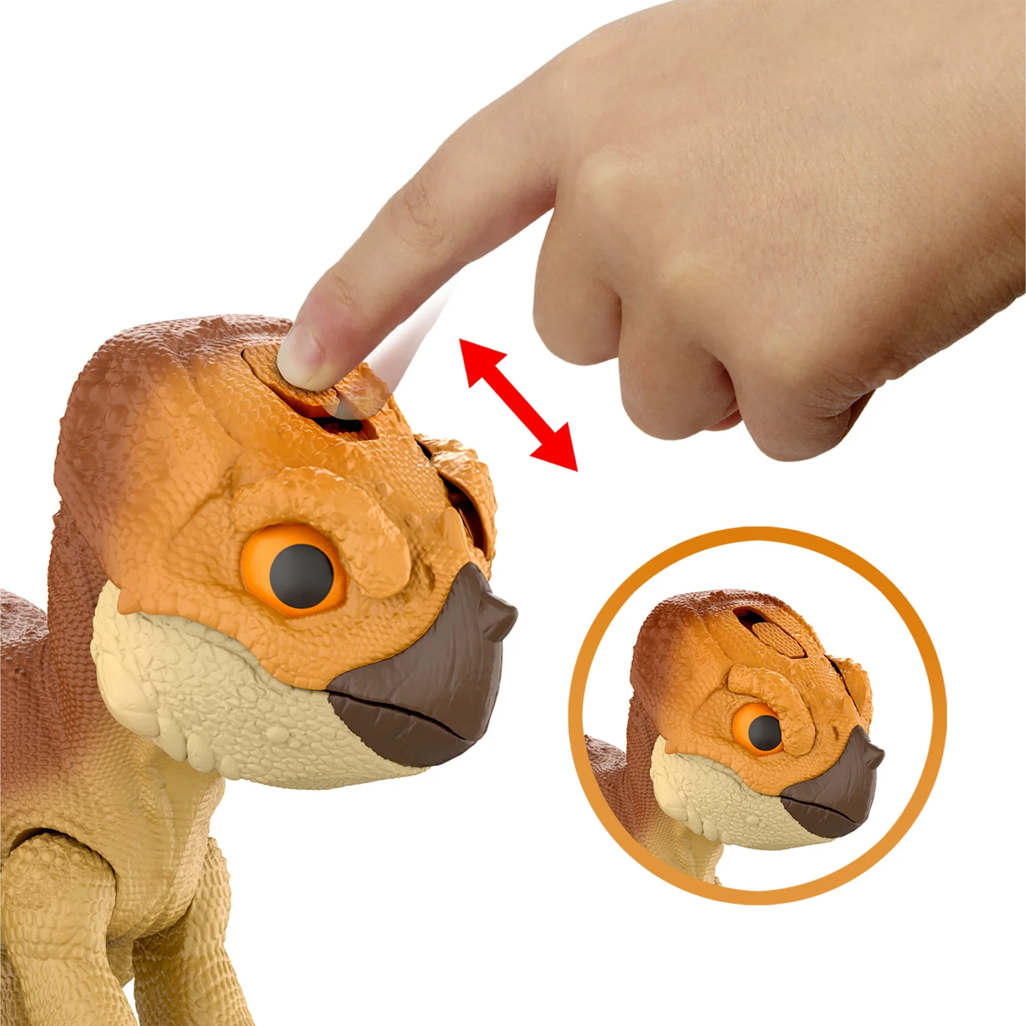 Jurassic World İnteraktif Aquilops Figürü, Saldırı Hareketleri Ve Sesler - Image 3