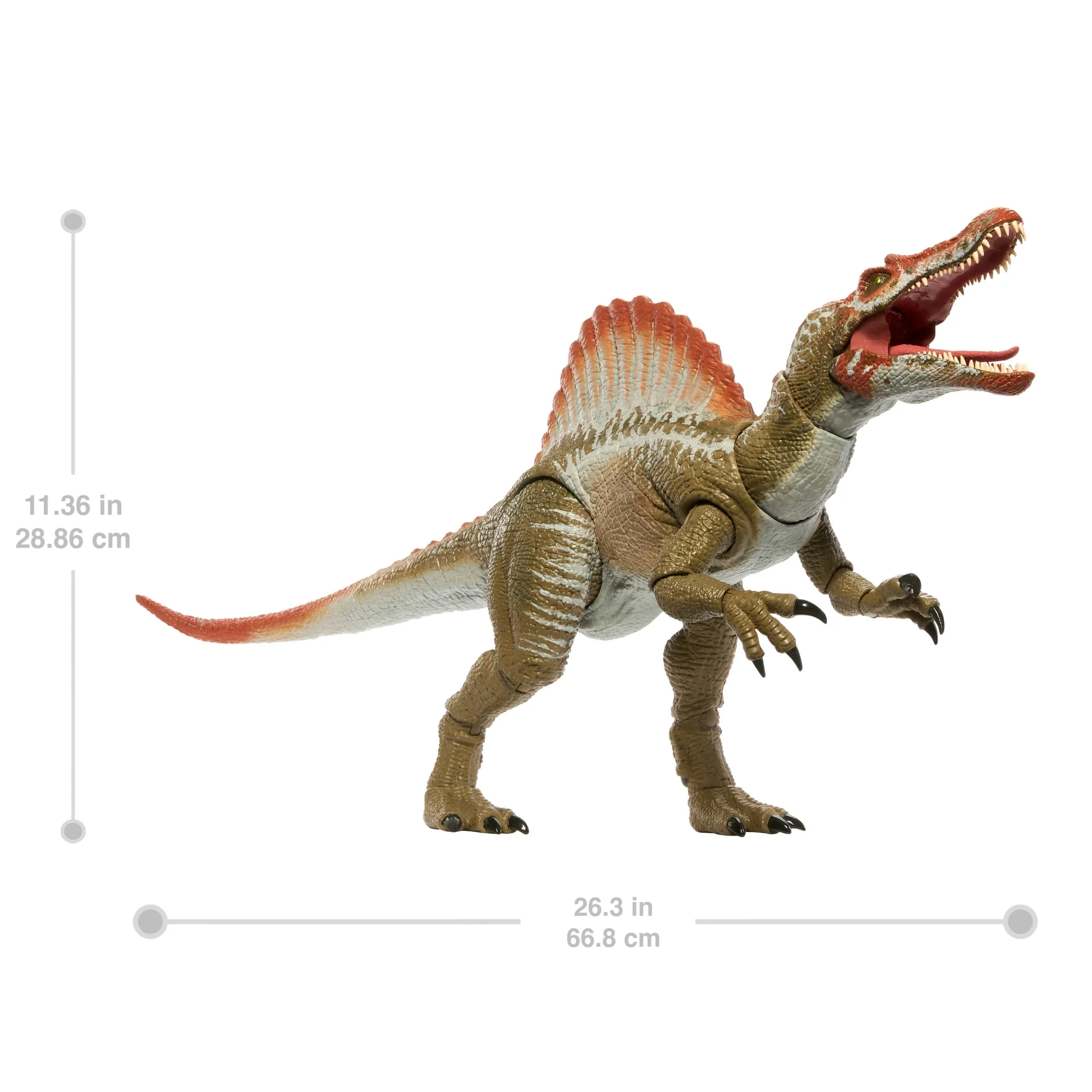 Jurassic World Kolekcja Hammonda Park Jurajski III Spinozaur Duża figurka Dinozaur zabawka 8+ - Image 6