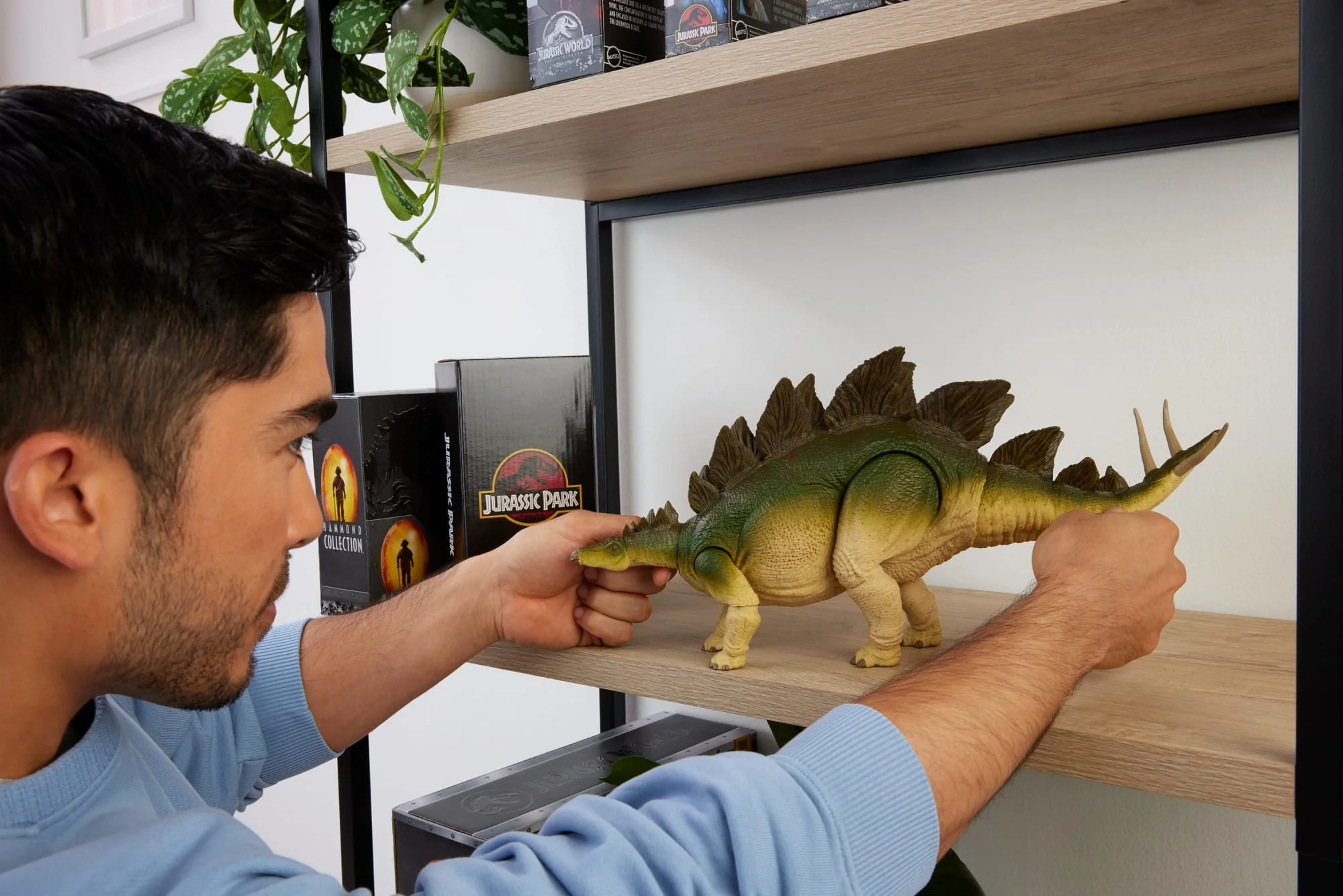 Jurassic World Kolekcja Hammonda Zaginiony Świat: Jurassic Park Stegozaur Figurka Dinozaur zabawka 8+ - Image 2