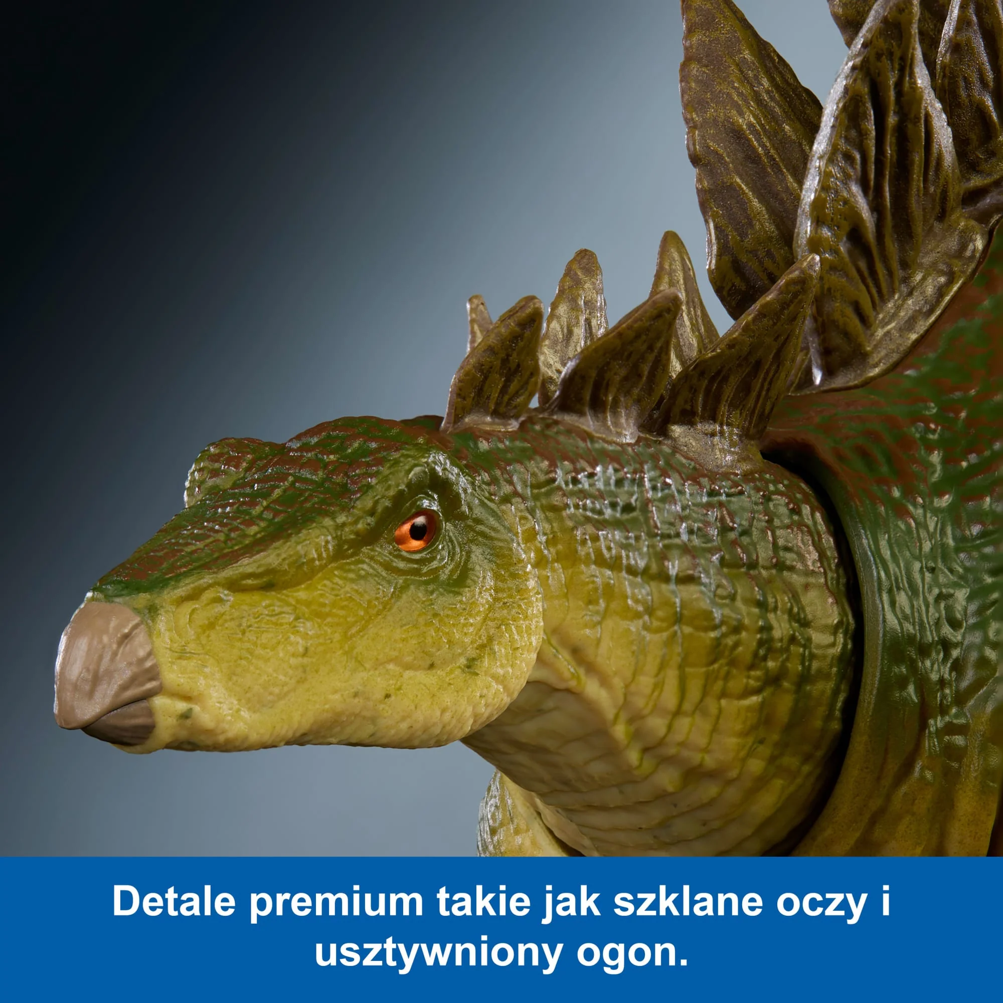 Jurassic World Kolekcja Hammonda Zaginiony Świat: Jurassic Park Stegozaur Figurka Dinozaur zabawka 8+ - Image 3