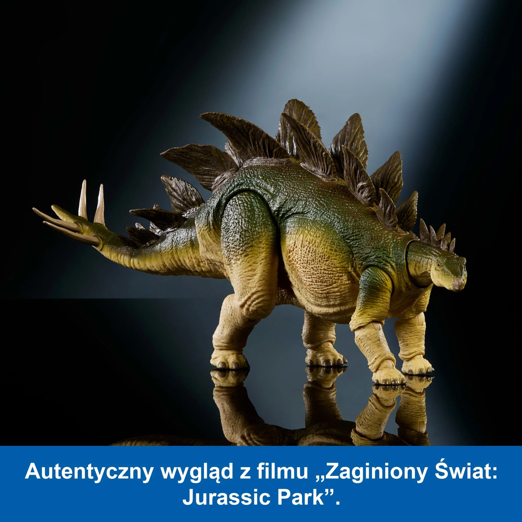 Jurassic World Kolekcja Hammonda Zaginiony Świat: Jurassic Park Stegozaur Figurka Dinozaur zabawka 8+ - Image 4