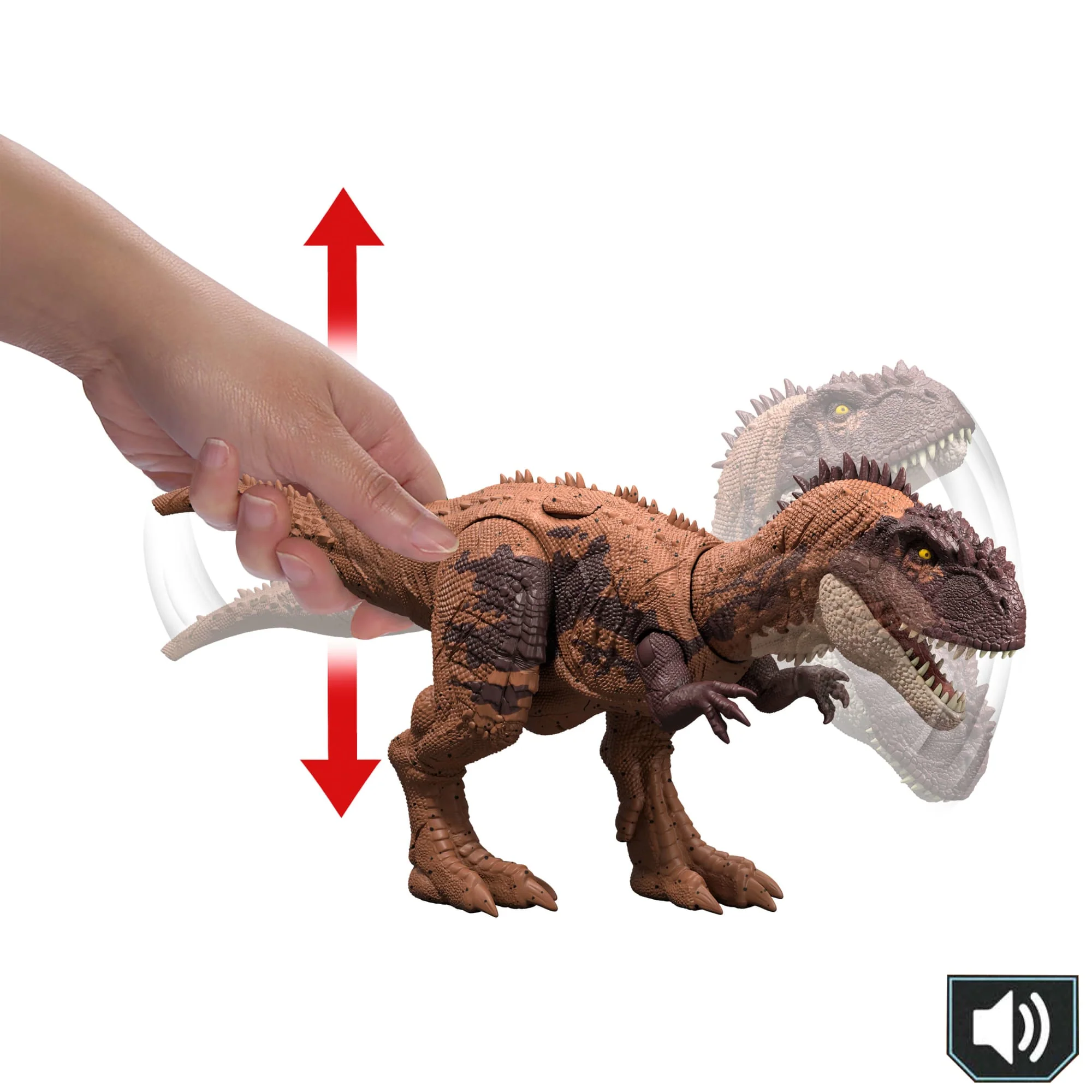 Jurassic World Kryptops Dinozaur Groźny ryk Figurka Zabawka 4+ - Image 5