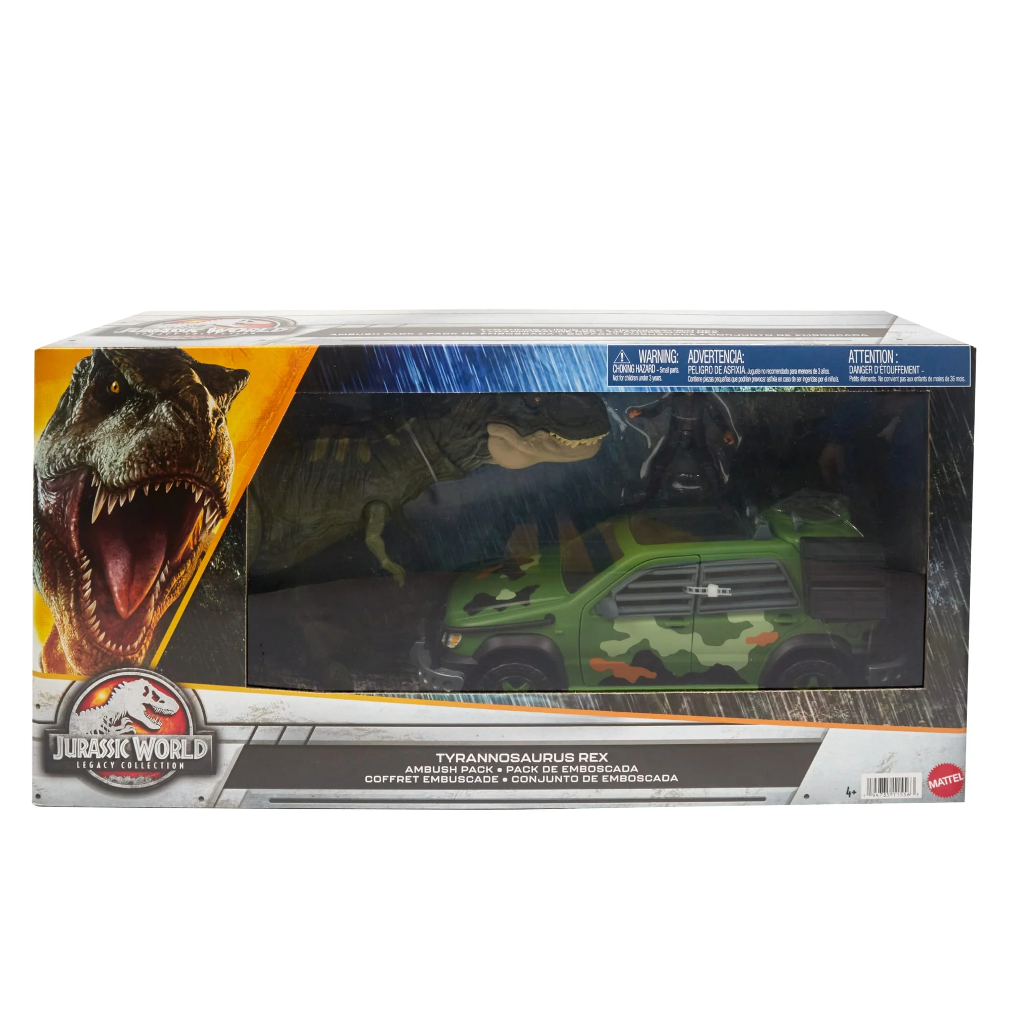 JURASSIC WORLD LEGACY COLLECTION TYRANNOSAURUS REX AMBUSH Pack - Image 6