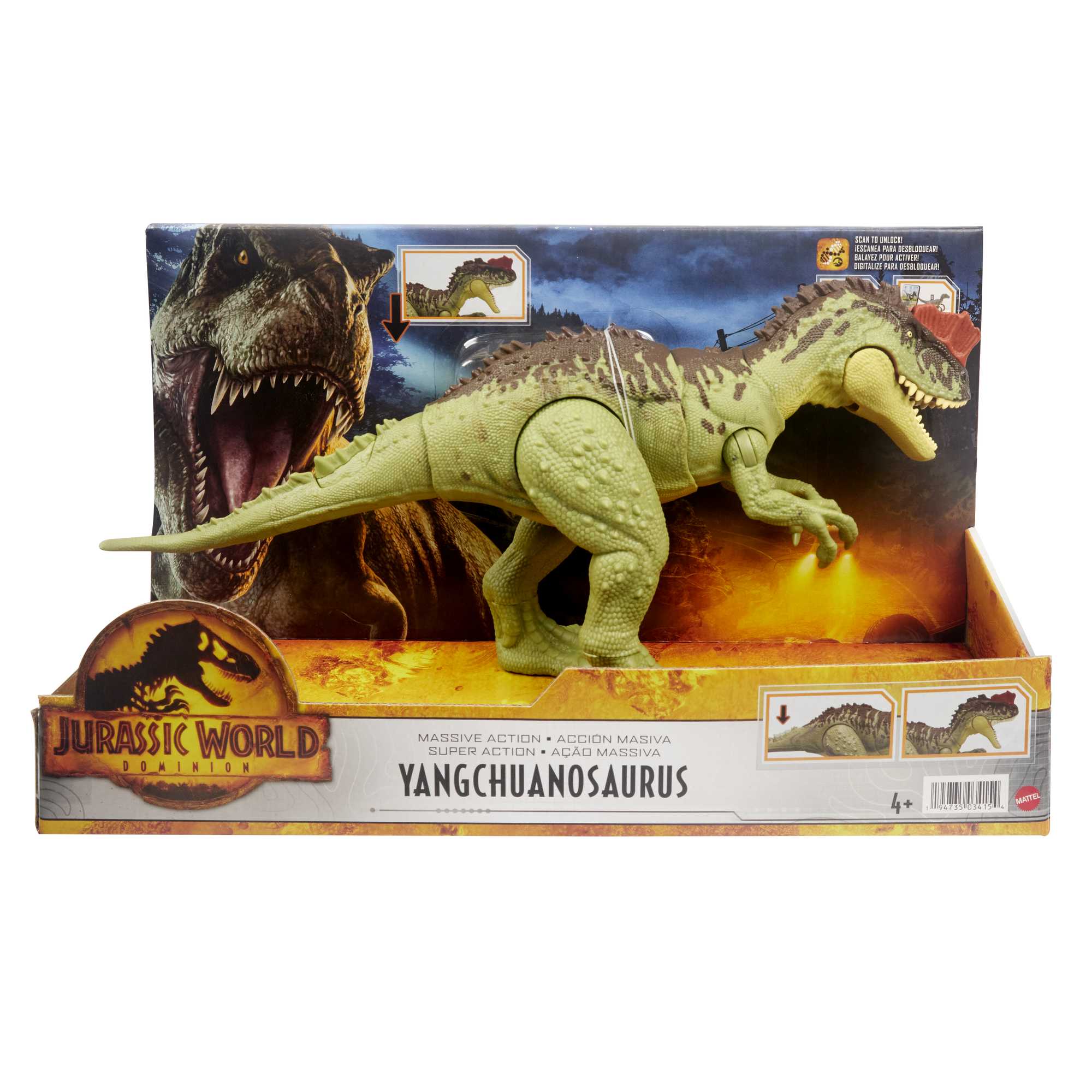 Jurassic World Massive Action Yangchuanosaurus - Image 6