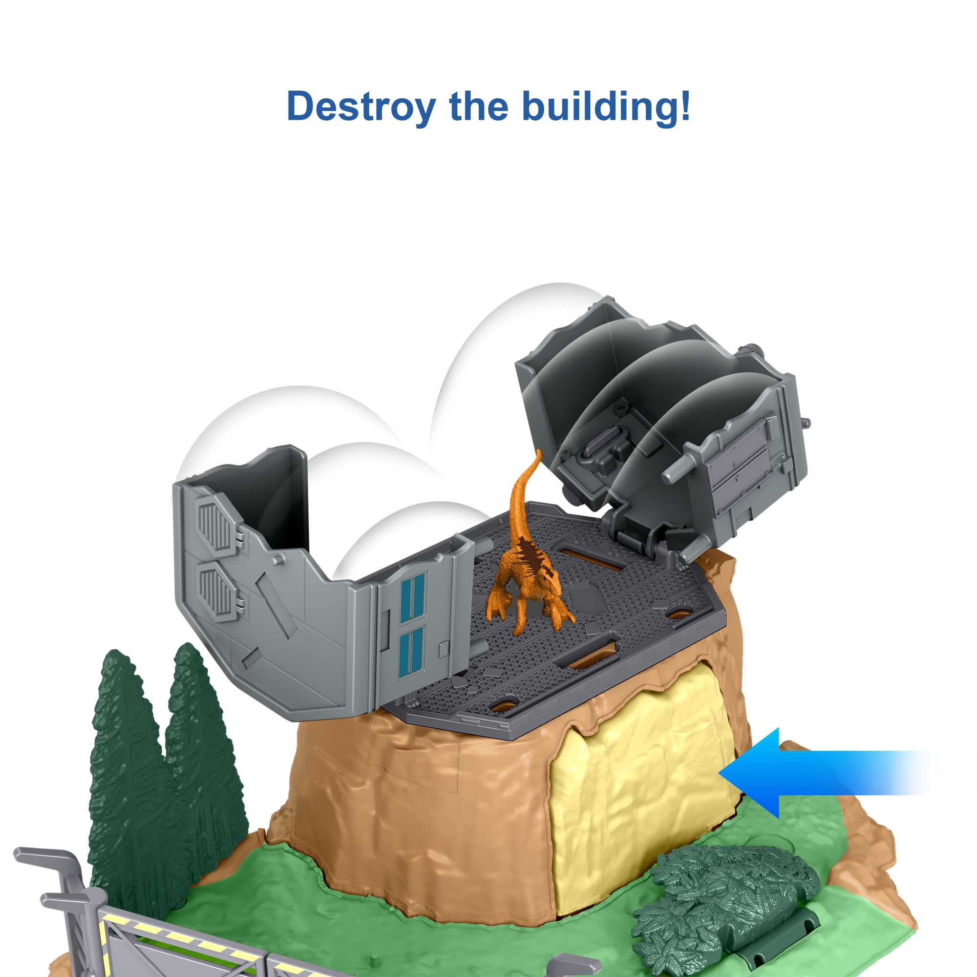 Jurassic World Minis Playset Giant Dino Rampage Playset - Image 3