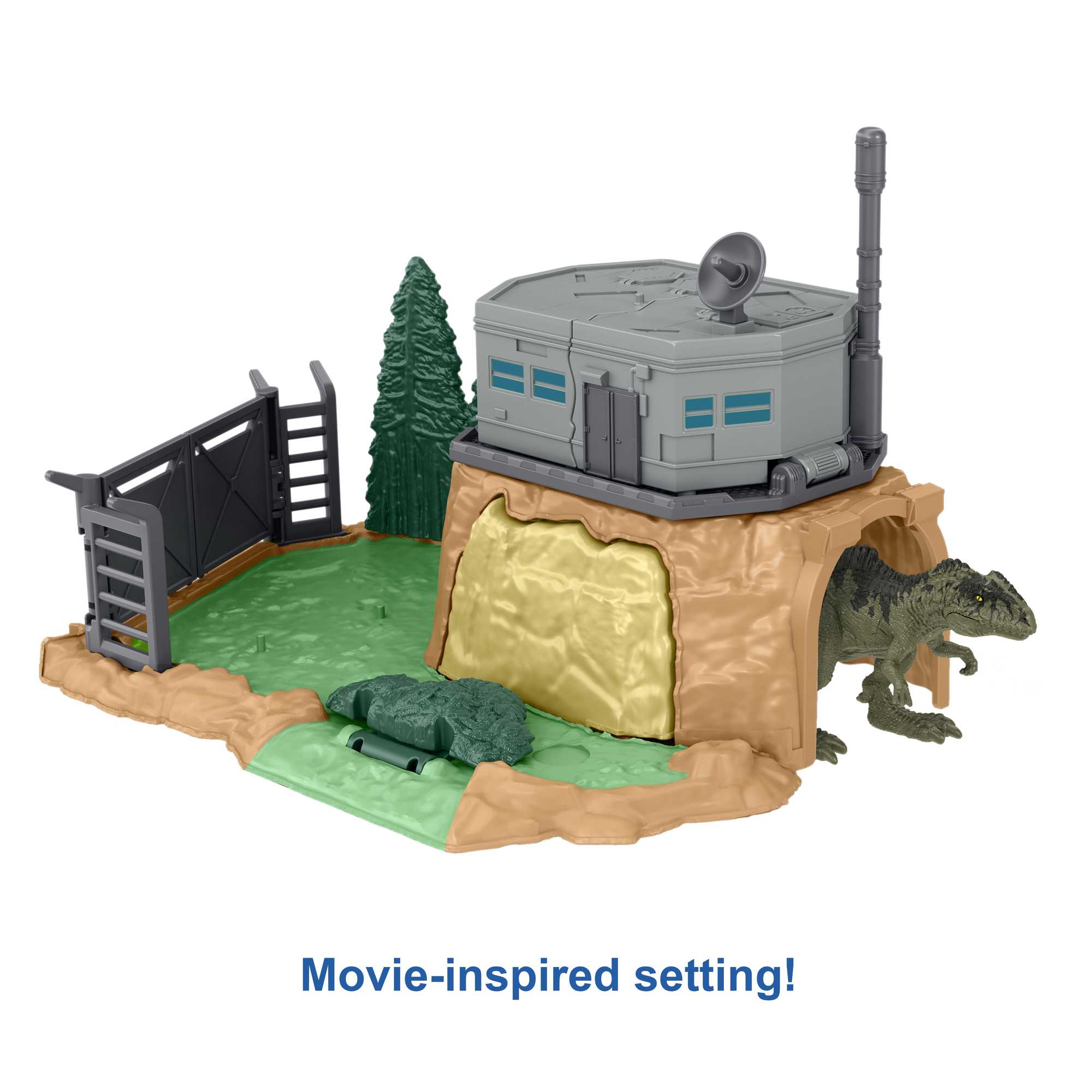 Jurassic World Minis Playset Giant Dino Rampage Playset - Image 5