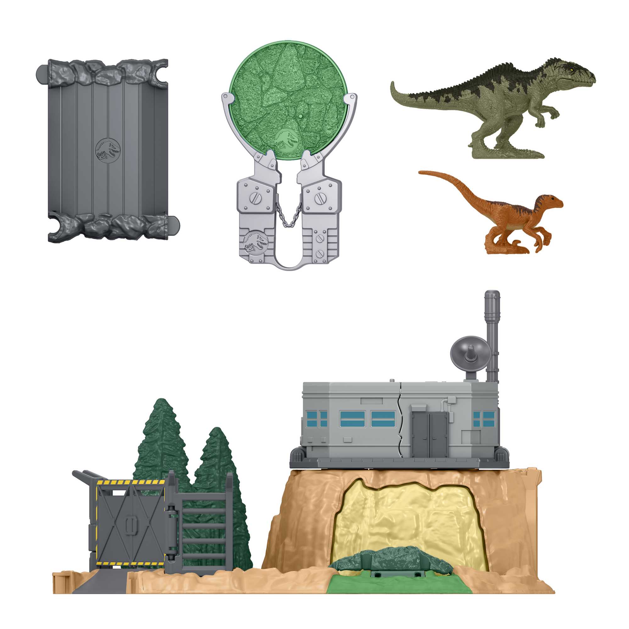 Jurassic World Minis Playset Giant Dino Rampage Playset - Image 6
