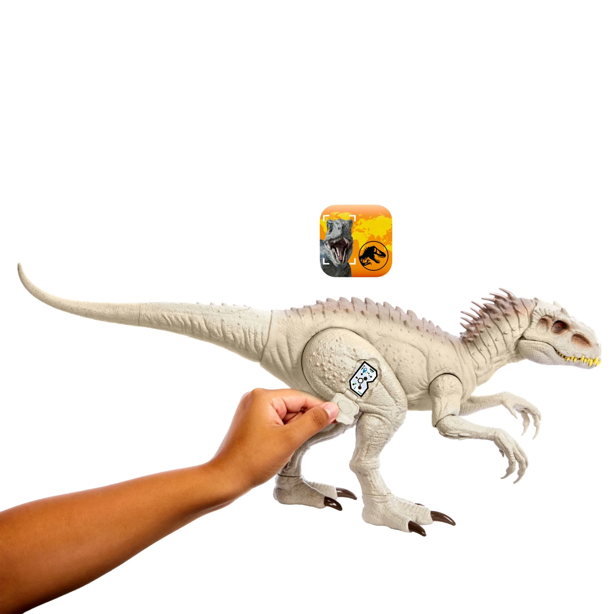 Jurassic World Νέος Indominus Rex Φιγούρα Δράσης Με Φώτα, Ήχο Και Κίνηση - Image 5